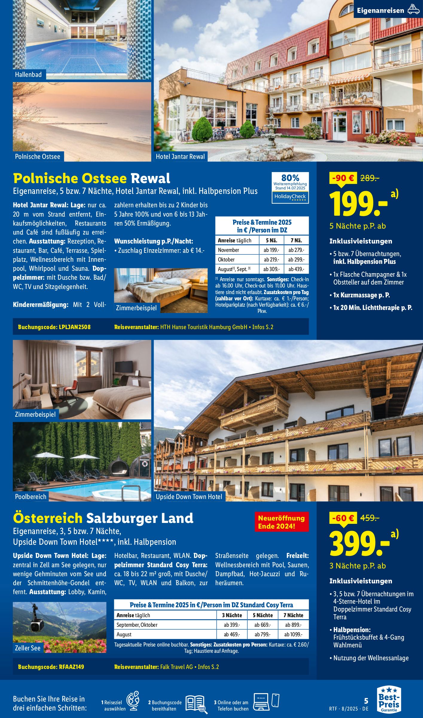 lidl - Lidl-reisen.de-Prospekt gültig vom 13.08. bis 15.09. - page: 5