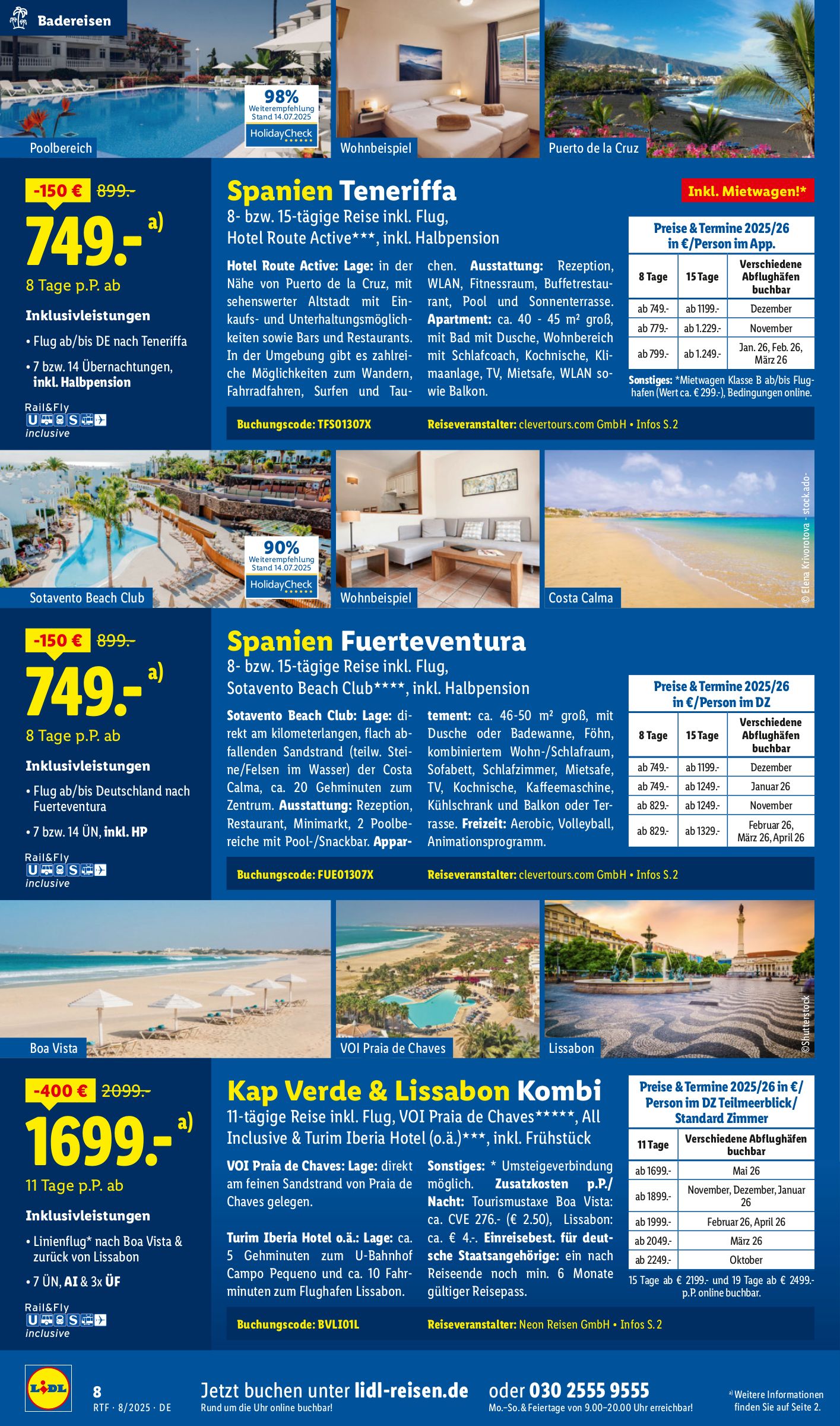 lidl - Lidl-reisen.de-Prospekt gültig vom 13.08. bis 15.09. - page: 8