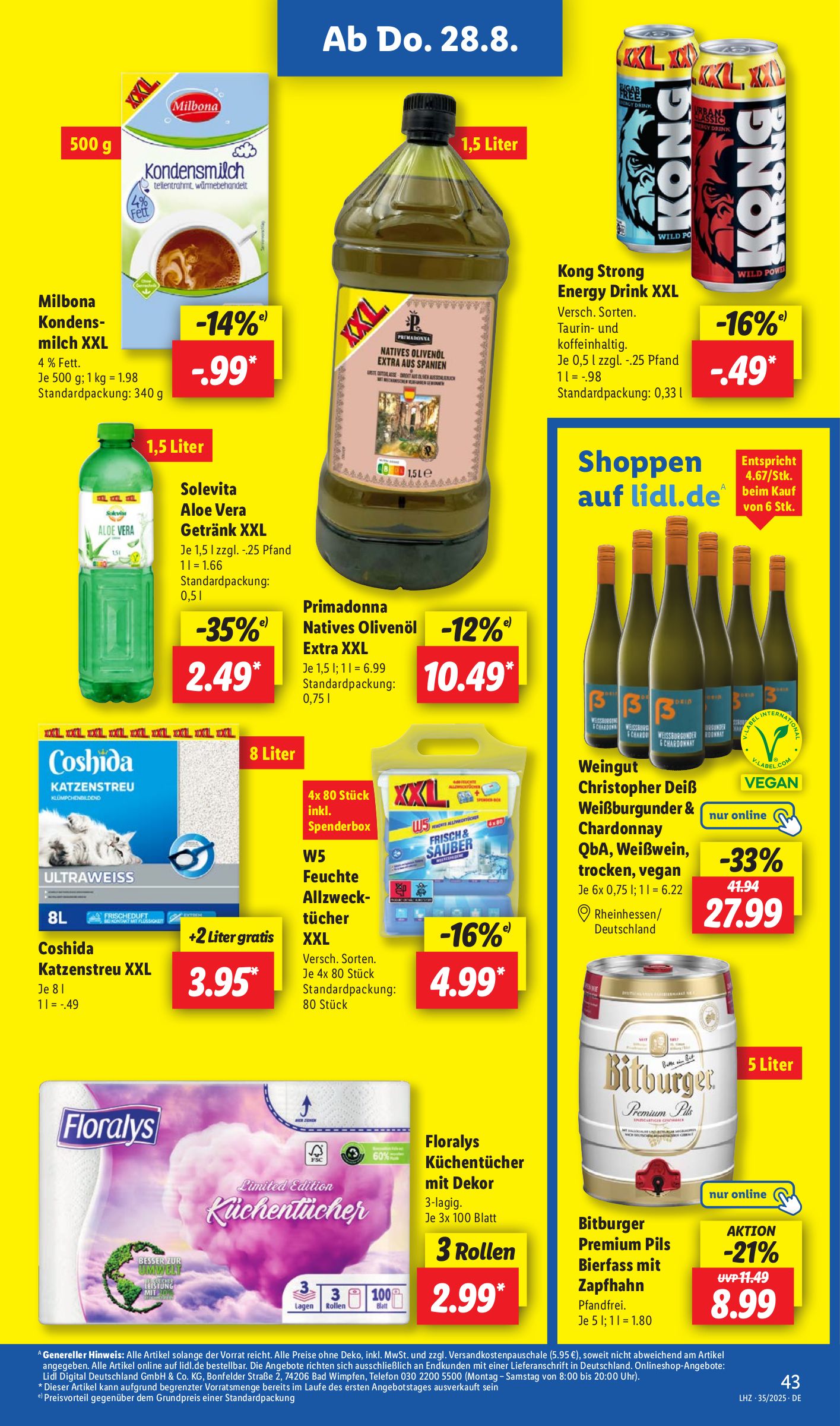 lidl - Lidl-Prospekt gültig vom 25.08. bis 30.08. - page: 57 lidl - Lidl-Prospekt gültig vom 25.08. bis 30.08. - page: 57