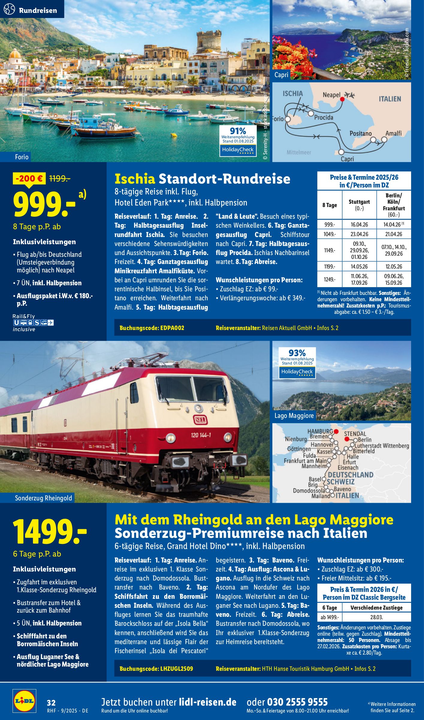 lidl - Lidl-reisen.de-Prospekt gültig vom 30.08. bis 30.09. - page: 32 lidl - Lidl-reisen.de-Prospekt gültig vom 30.08. bis 30.09. - page: 32