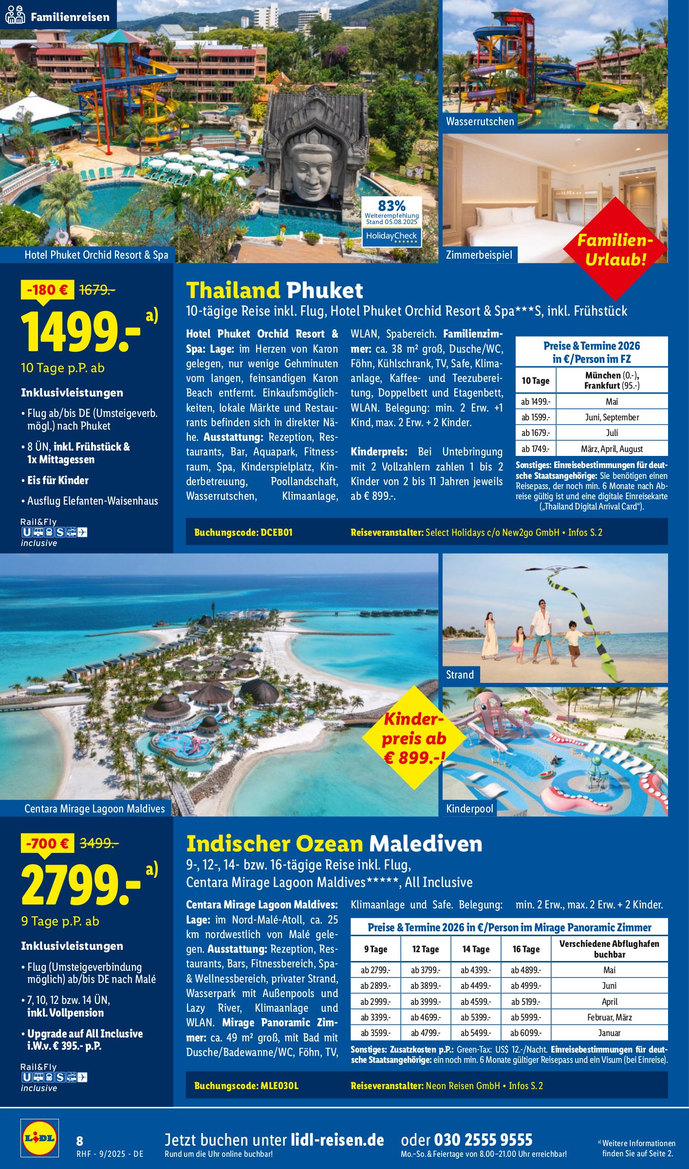 lidl - Lidl-reisen.de-Prospekt gültig vom 30.08. bis 30.09. - page: 8 lidl - Lidl-reisen.de-Prospekt gültig vom 30.08. bis 30.09. - page: 8