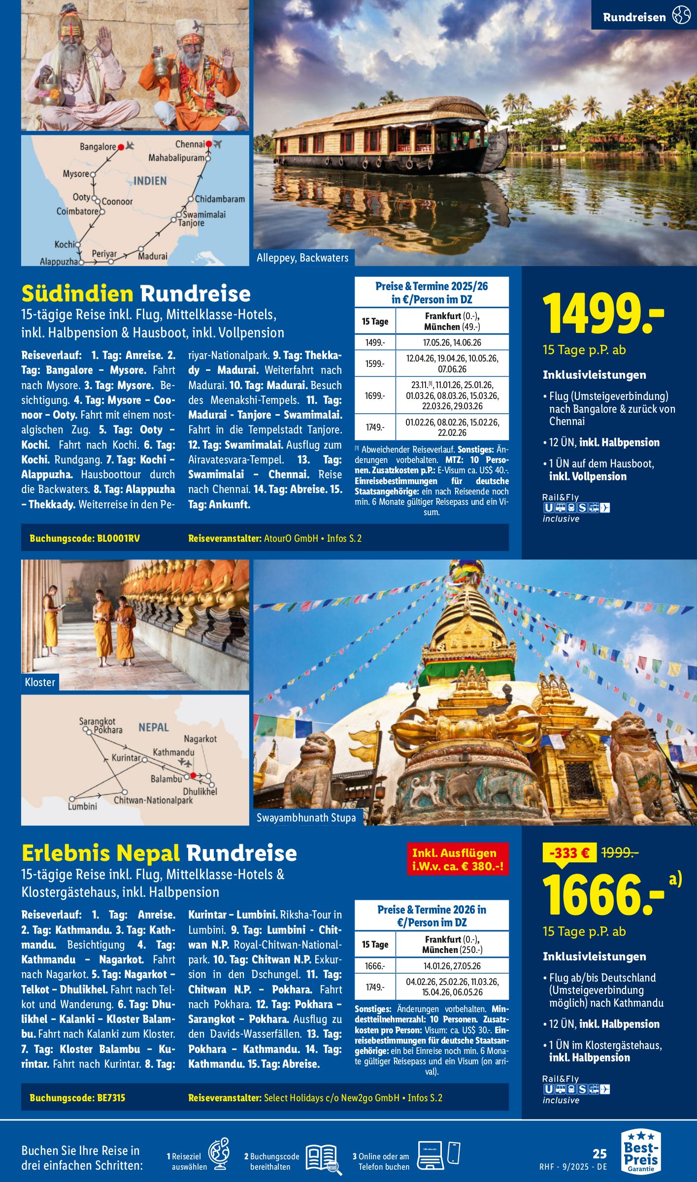 lidl - Lidl-reisen.de-Prospekt gültig vom 30.08. bis 30.09. - page: 25 lidl - Lidl-reisen.de-Prospekt gültig vom 30.08. bis 30.09. - page: 25
