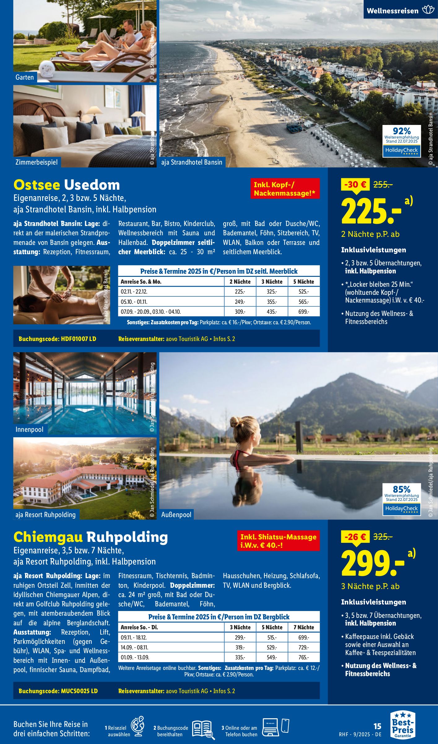lidl - Lidl-reisen.de-Prospekt gültig vom 30.08. bis 30.09. - page: 15 lidl - Lidl-reisen.de-Prospekt gültig vom 30.08. bis 30.09. - page: 15