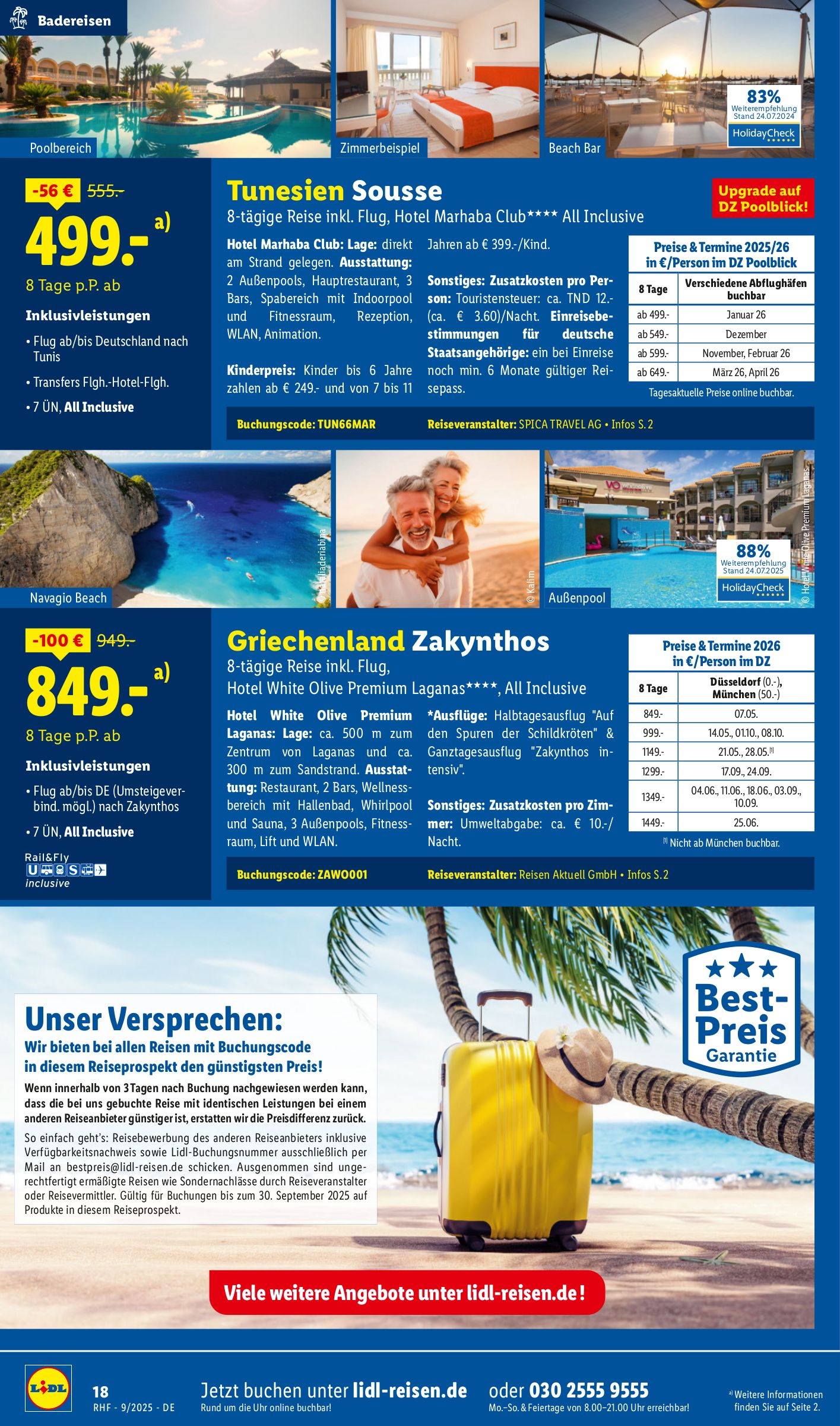 lidl - Lidl-reisen.de-Prospekt gültig vom 30.08. bis 30.09. - page: 18 lidl - Lidl-reisen.de-Prospekt gültig vom 30.08. bis 30.09. - page: 18