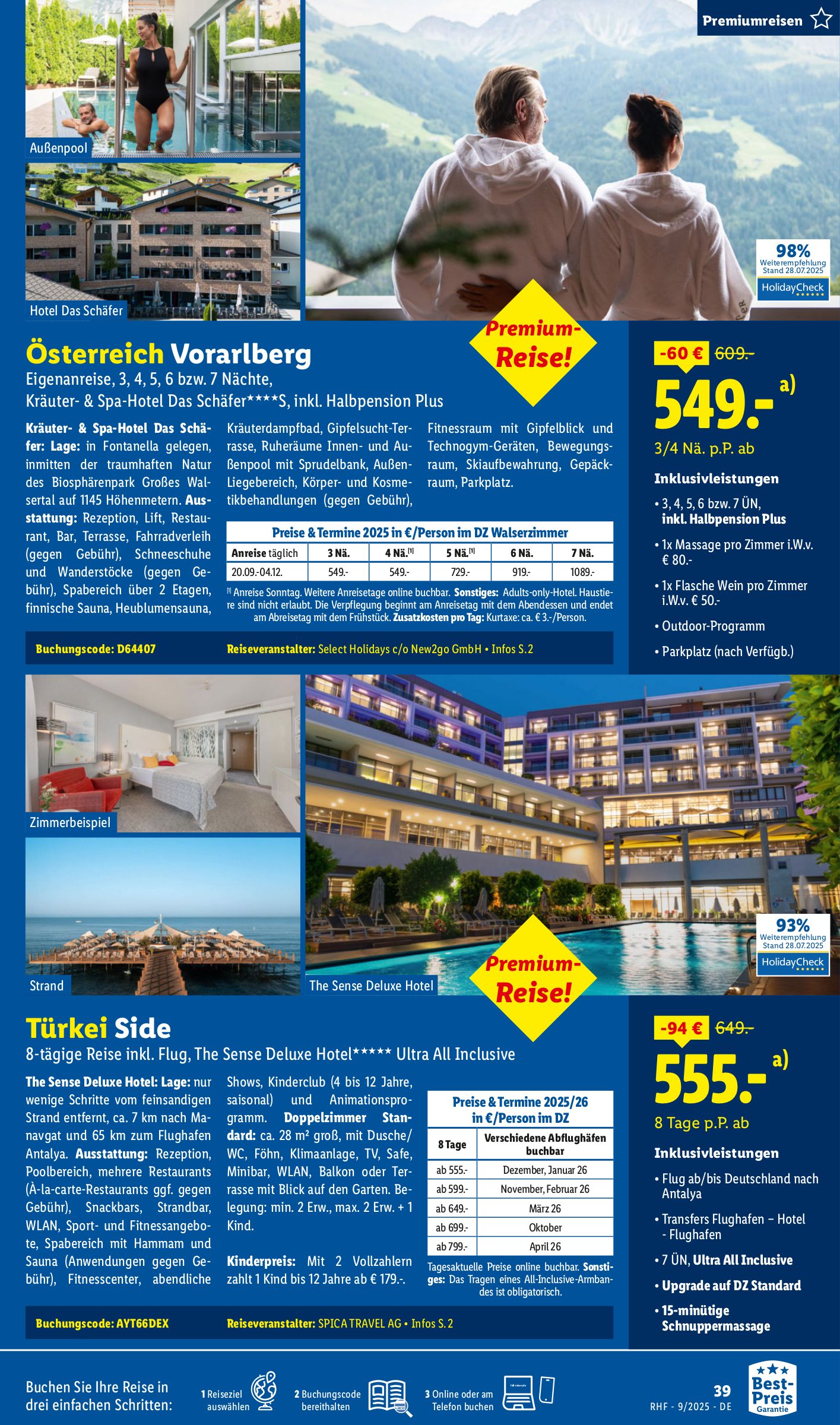 lidl - Lidl-reisen.de-Prospekt gültig vom 30.08. bis 30.09. - page: 39 lidl - Lidl-reisen.de-Prospekt gültig vom 30.08. bis 30.09. - page: 39
