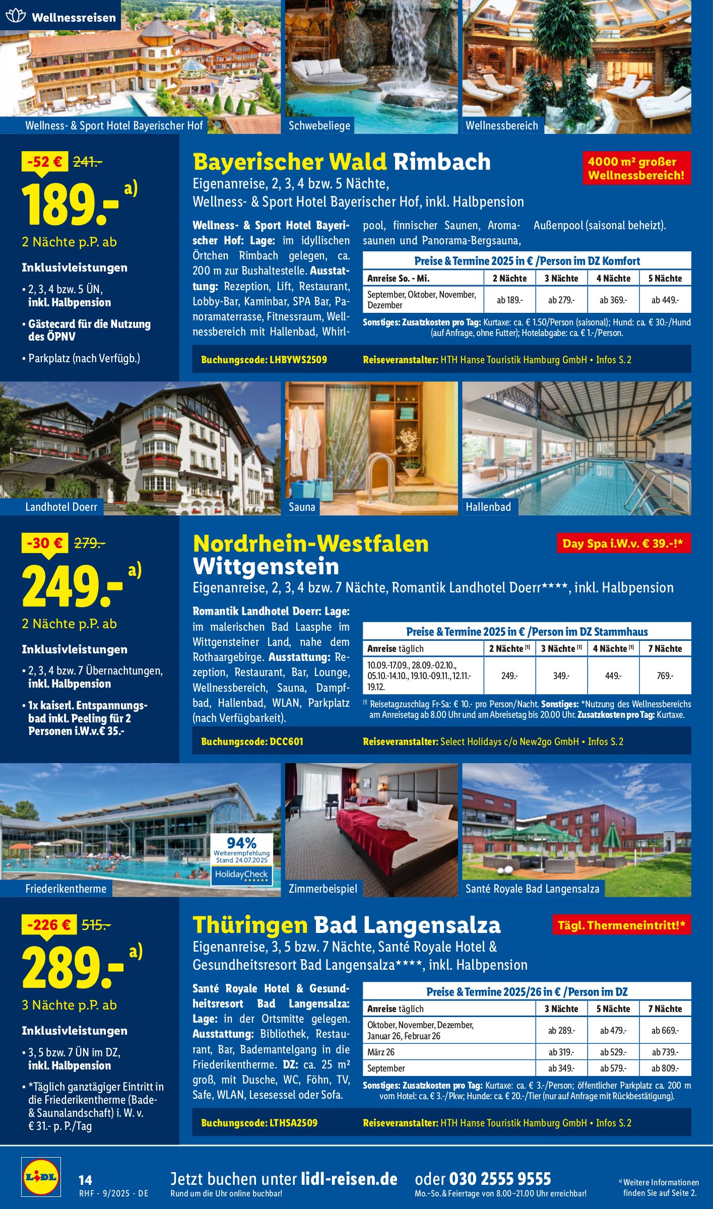 lidl - Lidl-reisen.de-Prospekt gültig vom 30.08. bis 30.09. - page: 14 lidl - Lidl-reisen.de-Prospekt gültig vom 30.08. bis 30.09. - page: 14