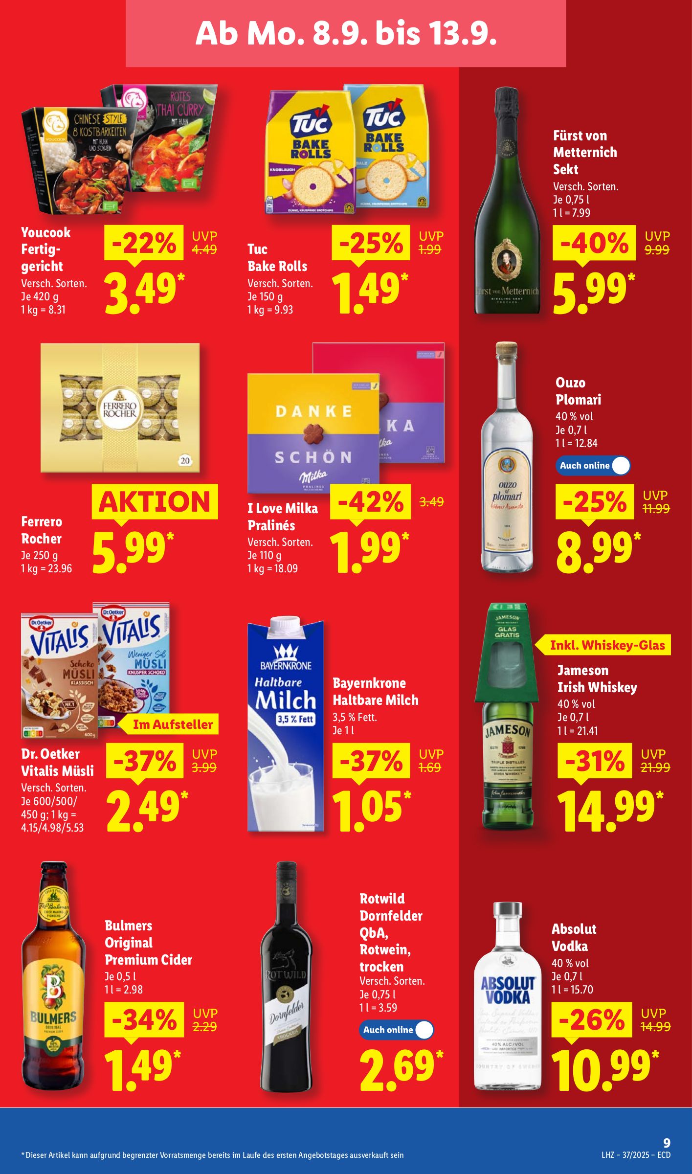 lidl - Lidl-Prospekt gültig vom 08.09. bis 13.09. - page: 17