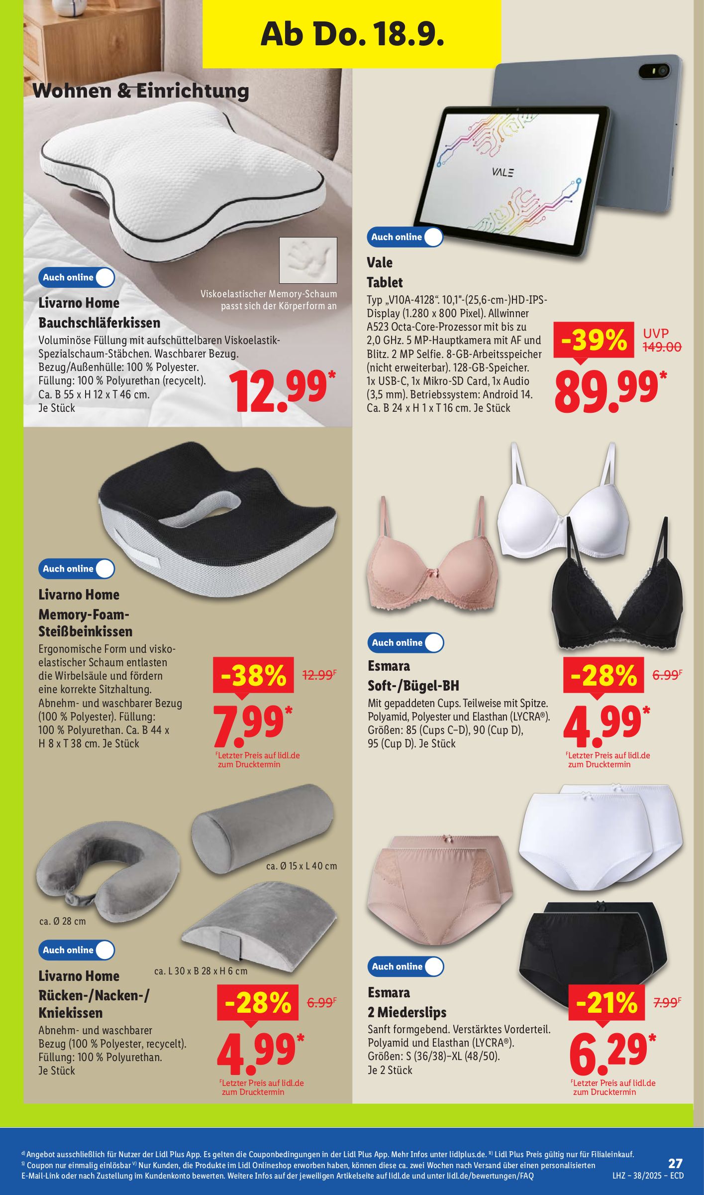 lidl - Lidl-Prospekt gültig vom 15.09. bis 20.09. - page: 43 lidl - Lidl-Prospekt gültig vom 15.09. bis 20.09. - page: 43