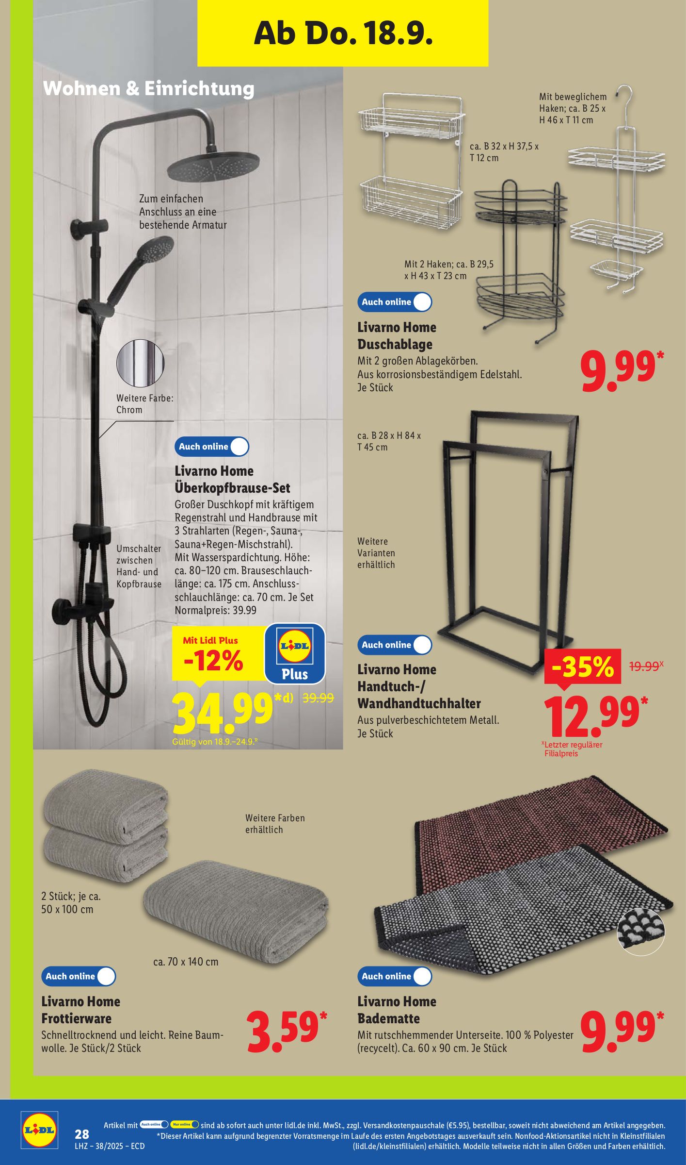 lidl - Lidl-Prospekt gültig vom 15.09. bis 20.09. - page: 44 lidl - Lidl-Prospekt gültig vom 15.09. bis 20.09. - page: 44