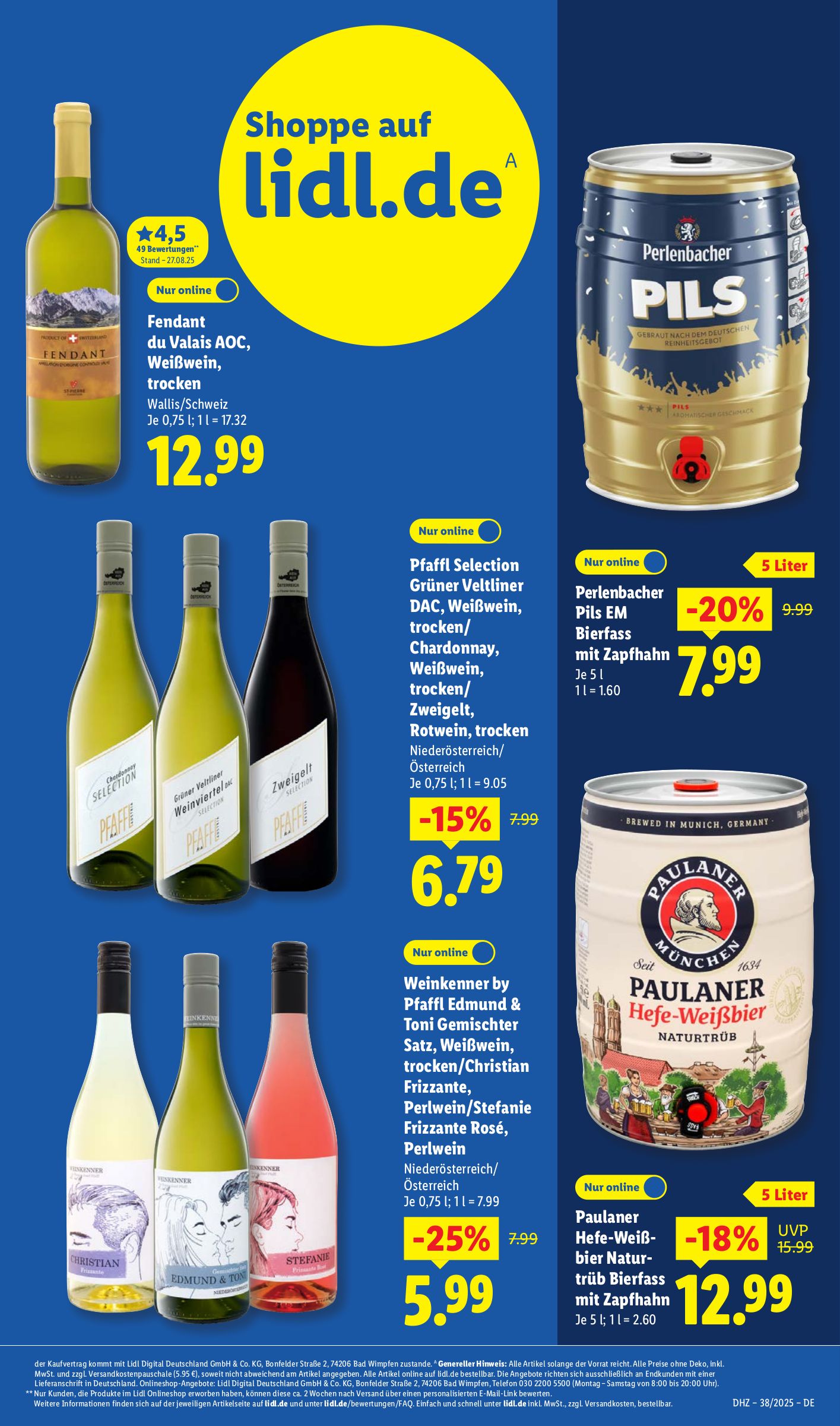 lidl - Lidl-Prospekt gültig vom 15.09. bis 20.09. - page: 59 lidl - Lidl-Prospekt gültig vom 15.09. bis 20.09. - page: 59
