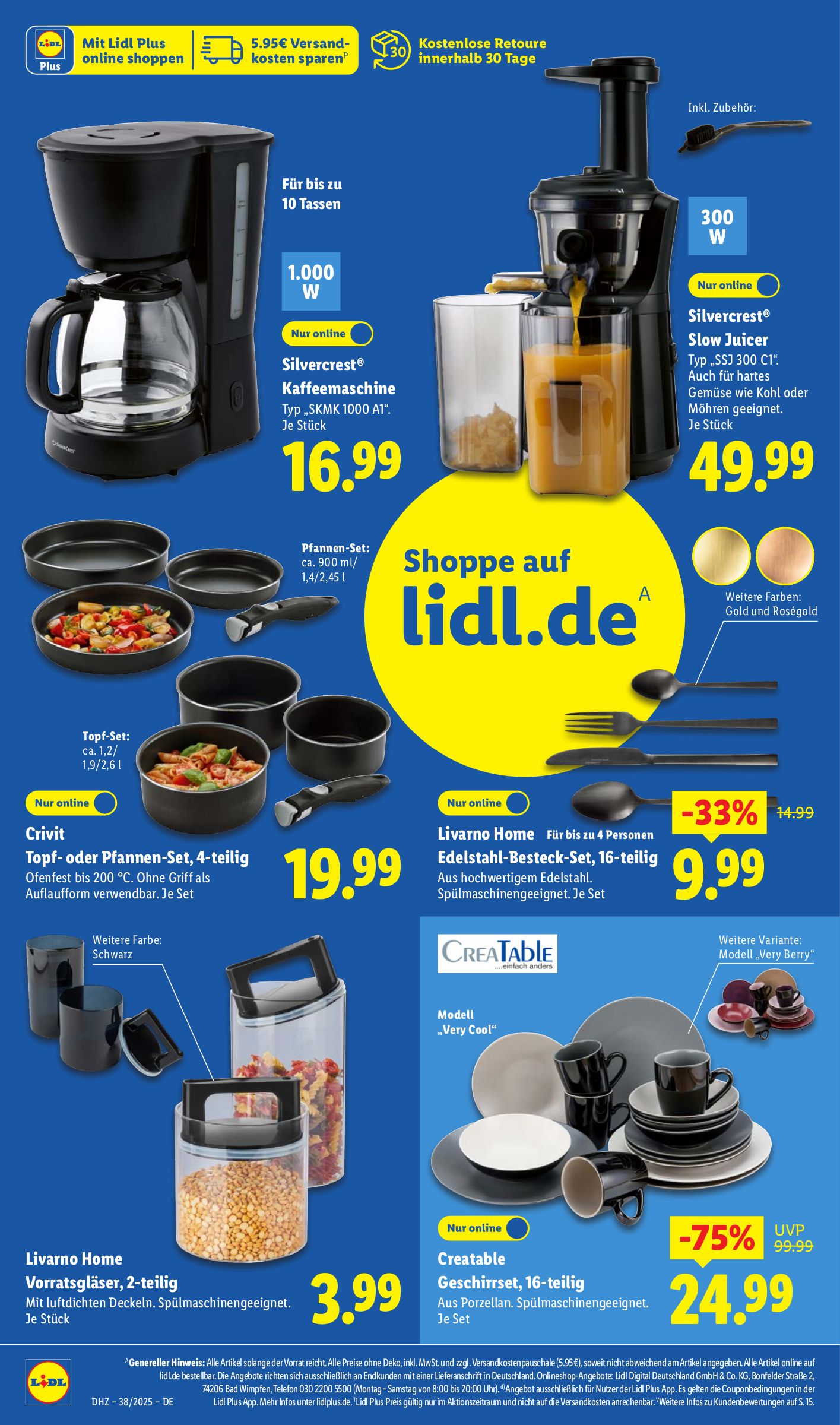 lidl - Lidl-Prospekt gültig vom 15.09. bis 20.09. - page: 34 lidl - Lidl-Prospekt gültig vom 15.09. bis 20.09. - page: 34
