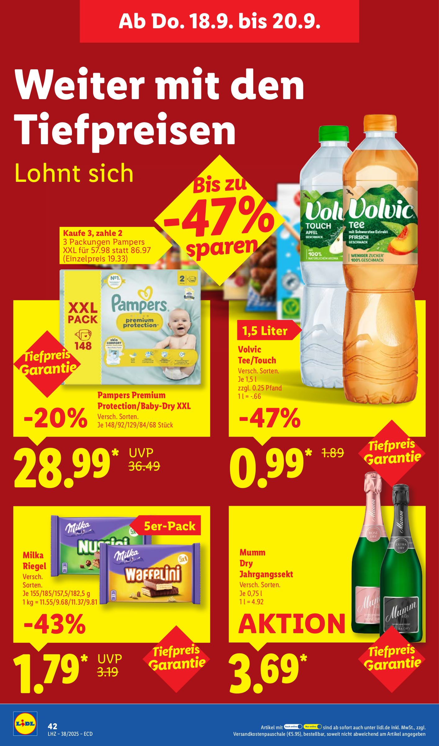 lidl - Lidl-Prospekt gültig vom 15.09. bis 20.09. - page: 62 lidl - Lidl-Prospekt gültig vom 15.09. bis 20.09. - page: 62