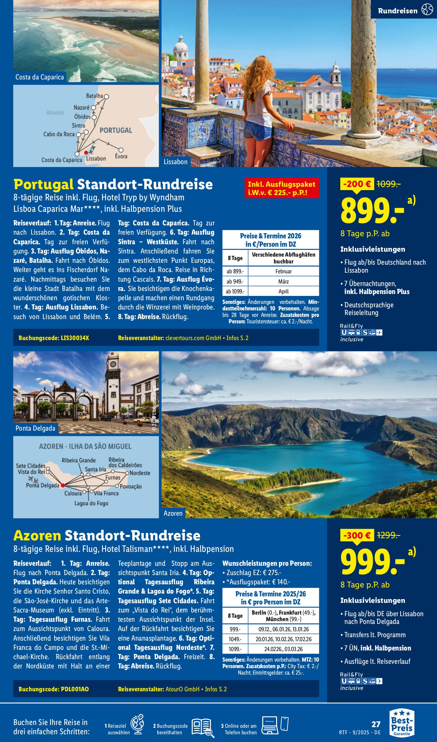 lidl - Lidl-reisen.de-Prospekt gültig vom 13.09. bis 15.10. - page: 27 lidl - Lidl-reisen.de-Prospekt gültig vom 13.09. bis 15.10. - page: 27