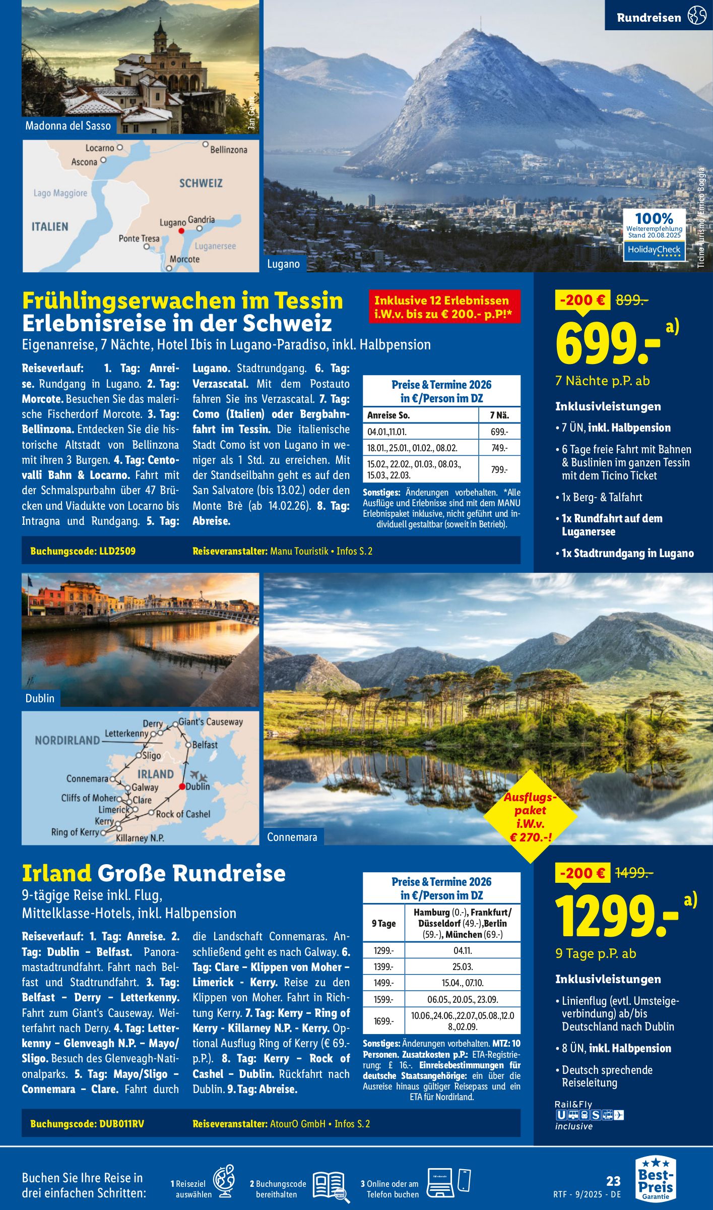 lidl - Lidl-reisen.de-Prospekt gültig vom 13.09. bis 15.10. - page: 23 lidl - Lidl-reisen.de-Prospekt gültig vom 13.09. bis 15.10. - page: 23