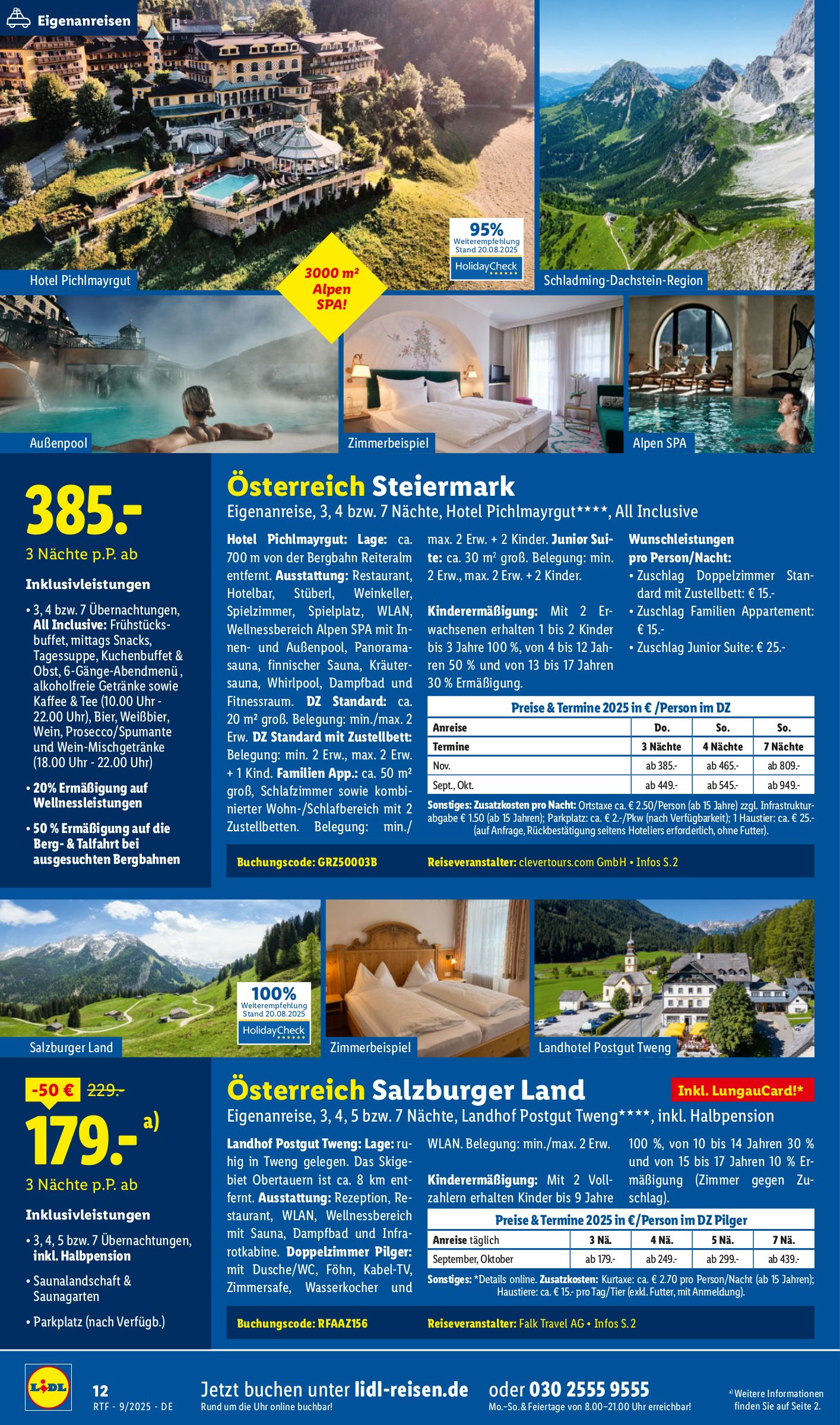 lidl - Lidl-reisen.de-Prospekt gültig vom 13.09. bis 15.10. - page: 12 lidl - Lidl-reisen.de-Prospekt gültig vom 13.09. bis 15.10. - page: 12