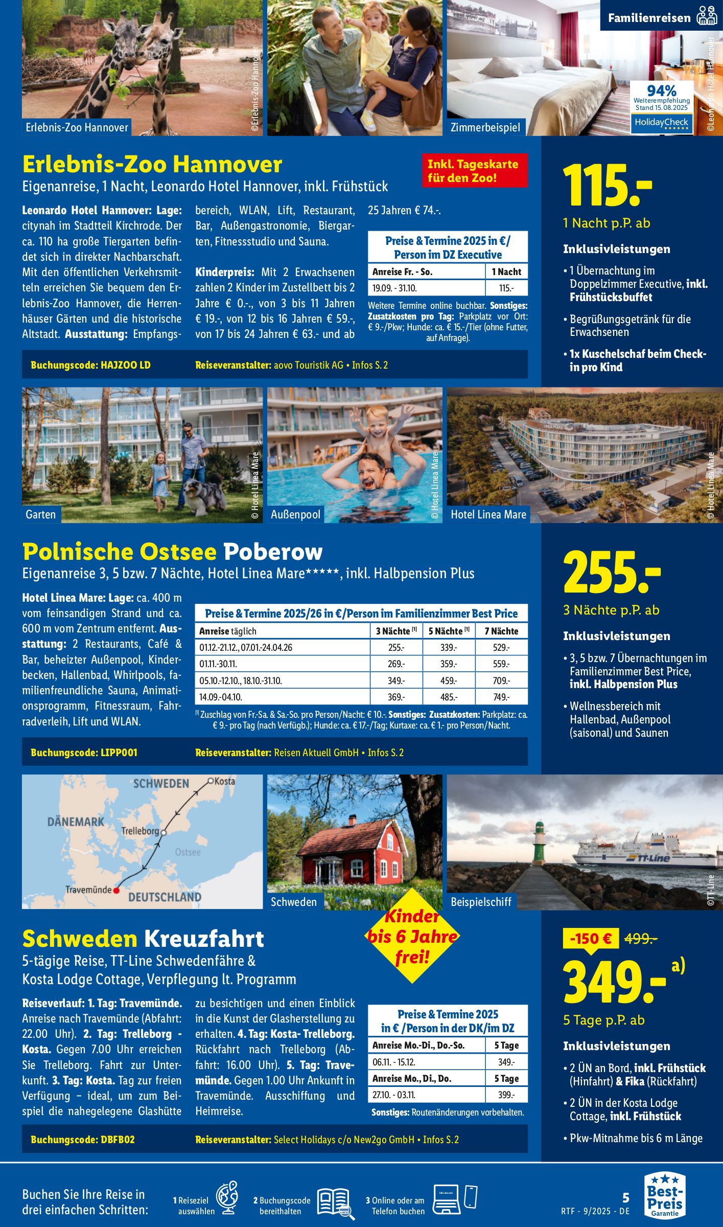 lidl - Lidl-reisen.de-Prospekt gültig vom 13.09. bis 15.10. - page: 5 lidl - Lidl-reisen.de-Prospekt gültig vom 13.09. bis 15.10. - page: 5