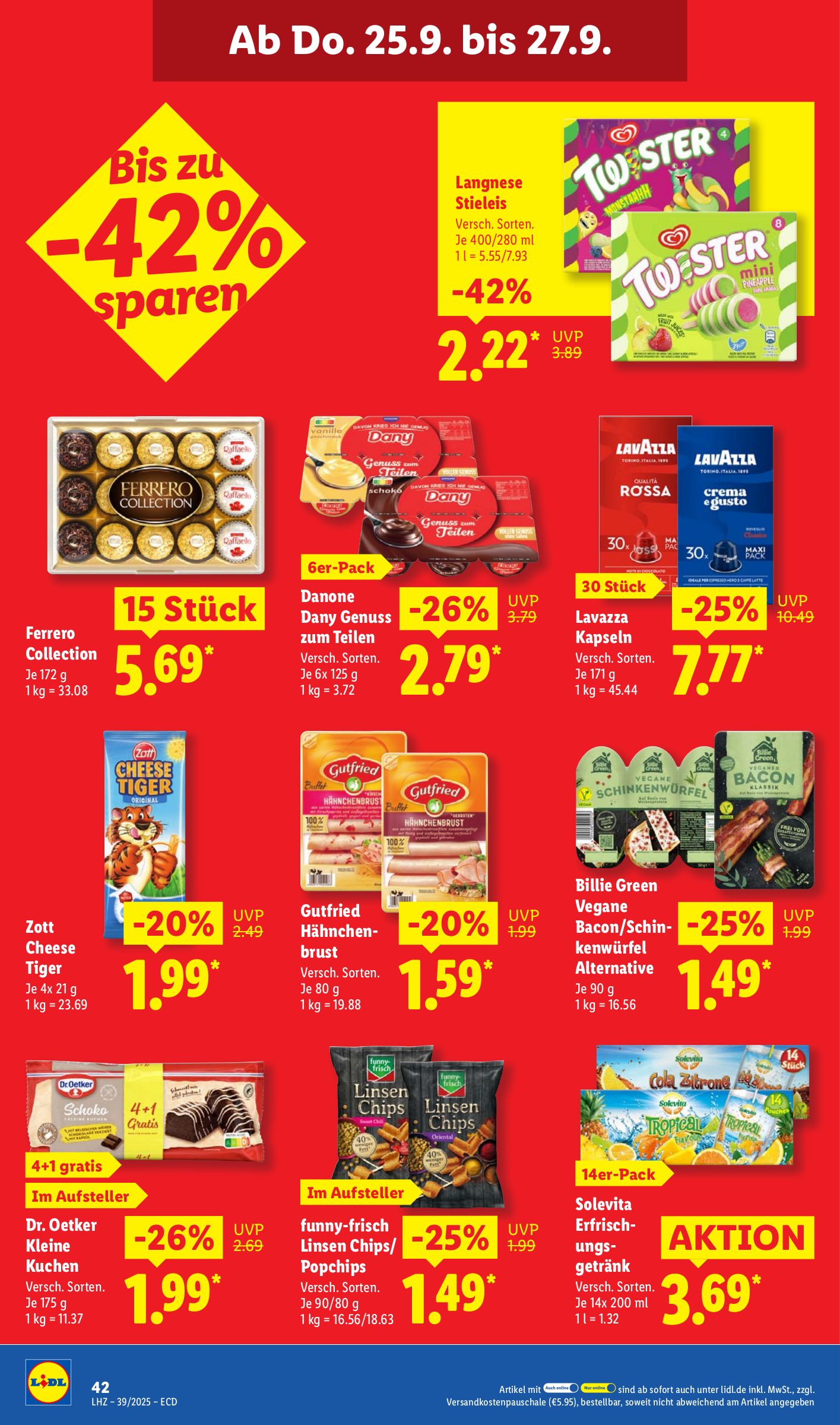 lidl - Lidl-Prospekt gültig vom 22.09. bis 27.09. - page: 58 lidl - Lidl-Prospekt gültig vom 22.09. bis 27.09. - page: 58