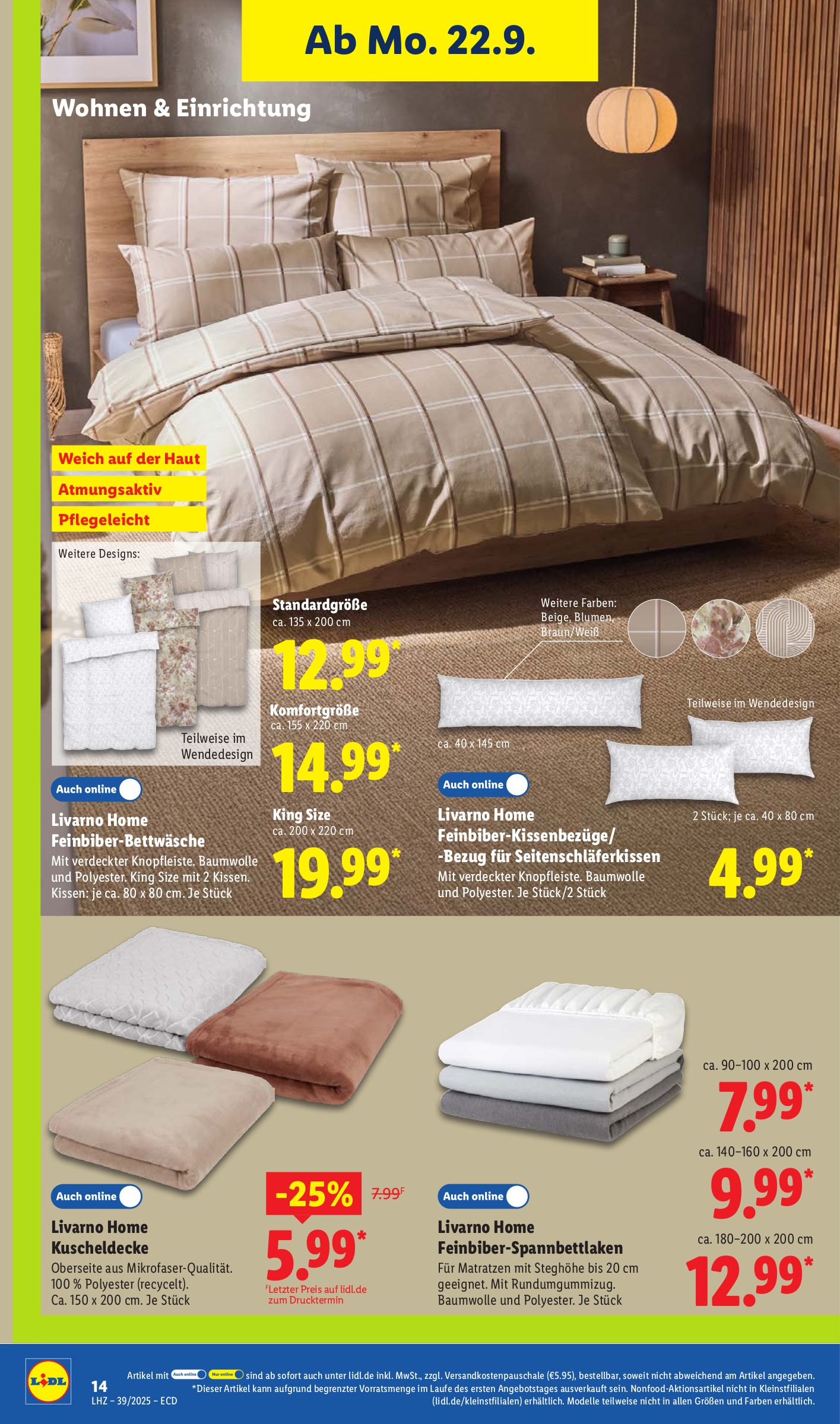 lidl - Lidl-Prospekt gültig vom 22.09. bis 27.09. - page: 22 lidl - Lidl-Prospekt gültig vom 22.09. bis 27.09. - page: 22