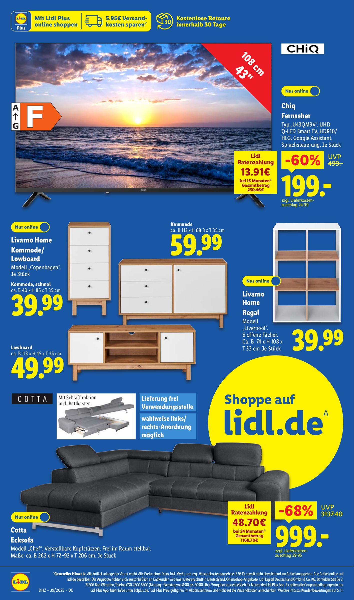 lidl - Lidl-Prospekt gültig vom 22.09. bis 27.09. - page: 40 lidl - Lidl-Prospekt gültig vom 22.09. bis 27.09. - page: 40