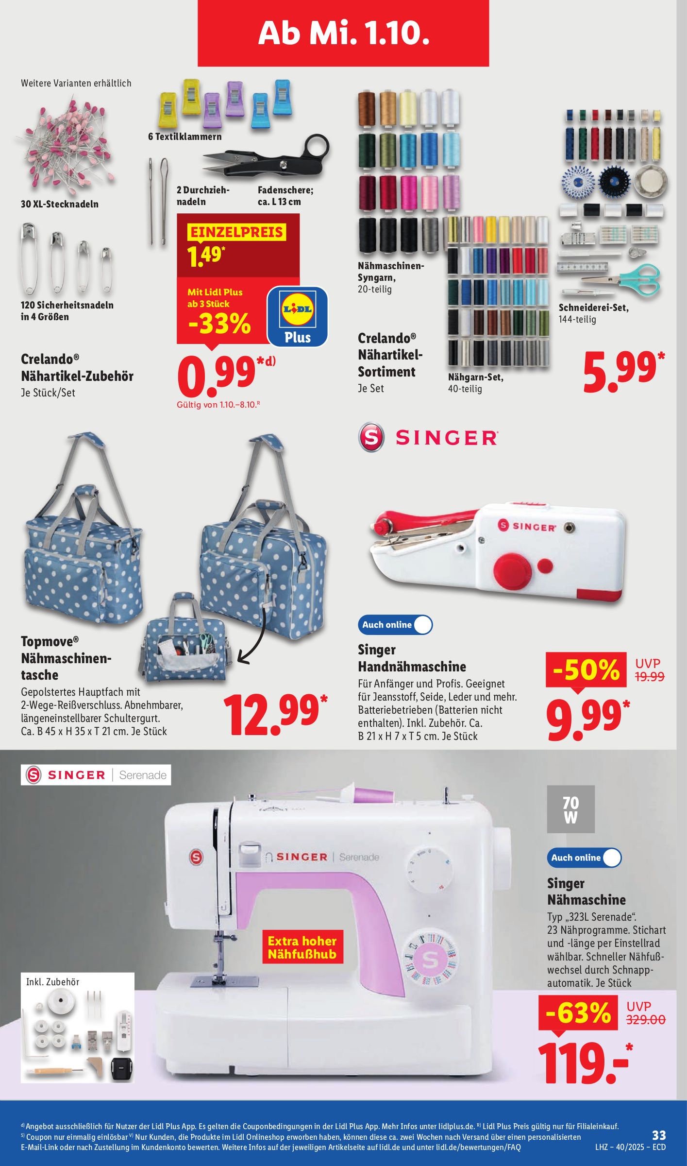lidl - Lidl-Prospekt gültig vom 29.09. bis 04.10. - page: 43