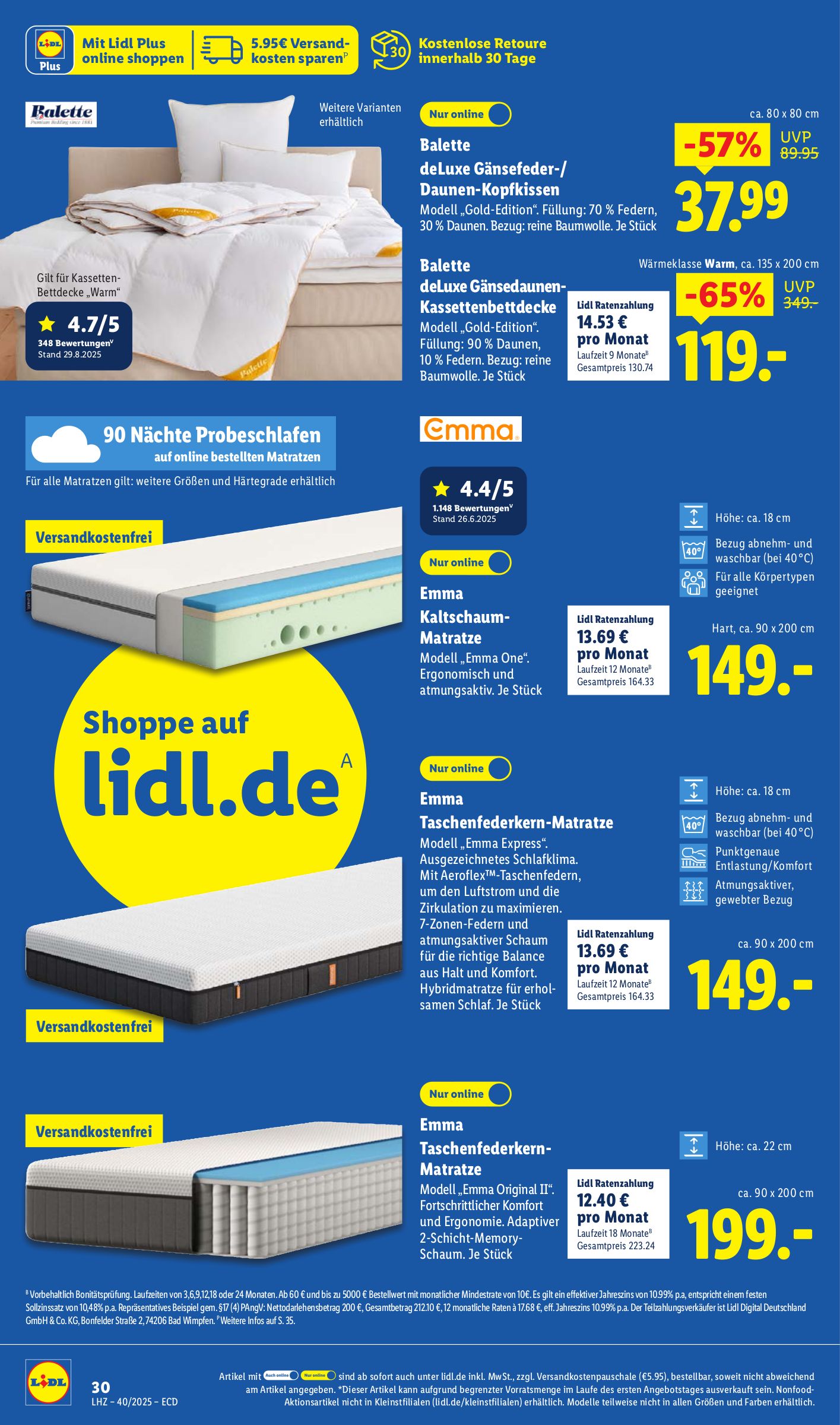 lidl - Lidl-Prospekt gültig vom 29.09. bis 04.10. - page: 40