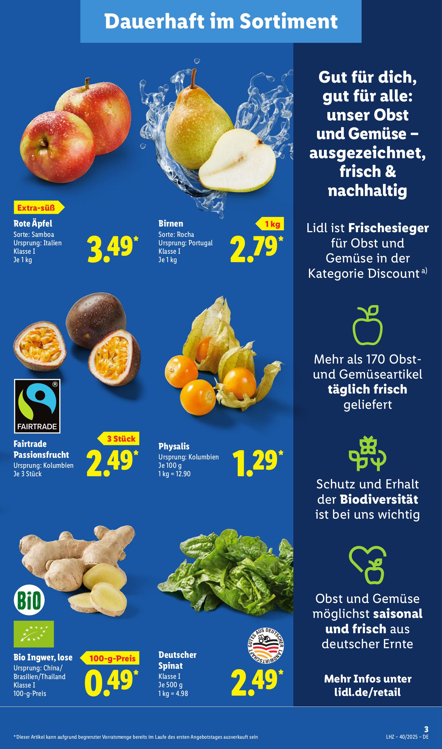lidl - Lidl-Prospekt gültig vom 29.09. bis 04.10. - page: 3