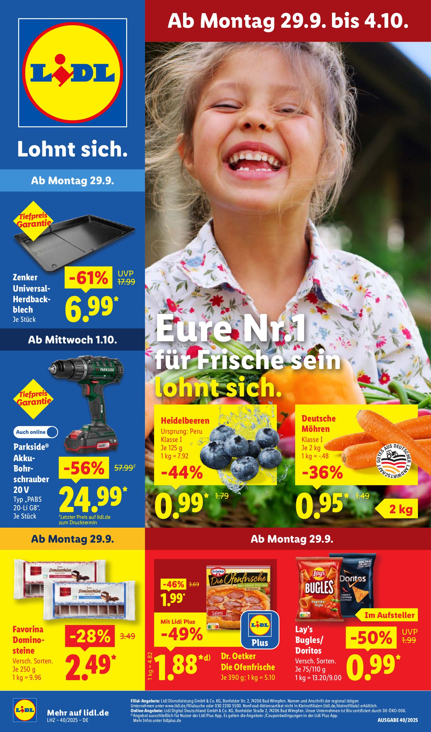 lidl - Lidl-Prospekt gültig vom 29.09. bis 04.10.