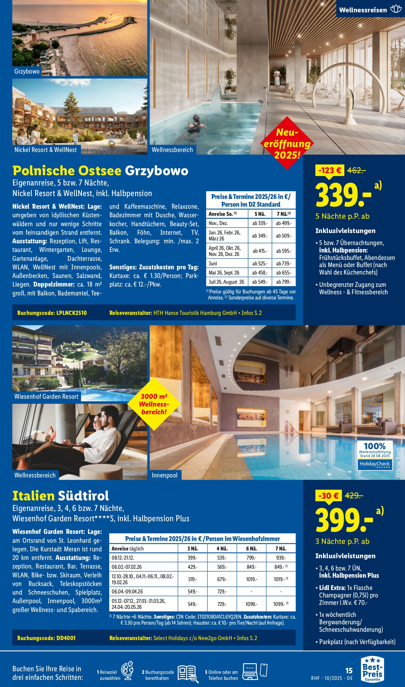 lidl - Lidl-reisen.de-Prospekt gültig vom 27.09. bis 31.10. - page: 15