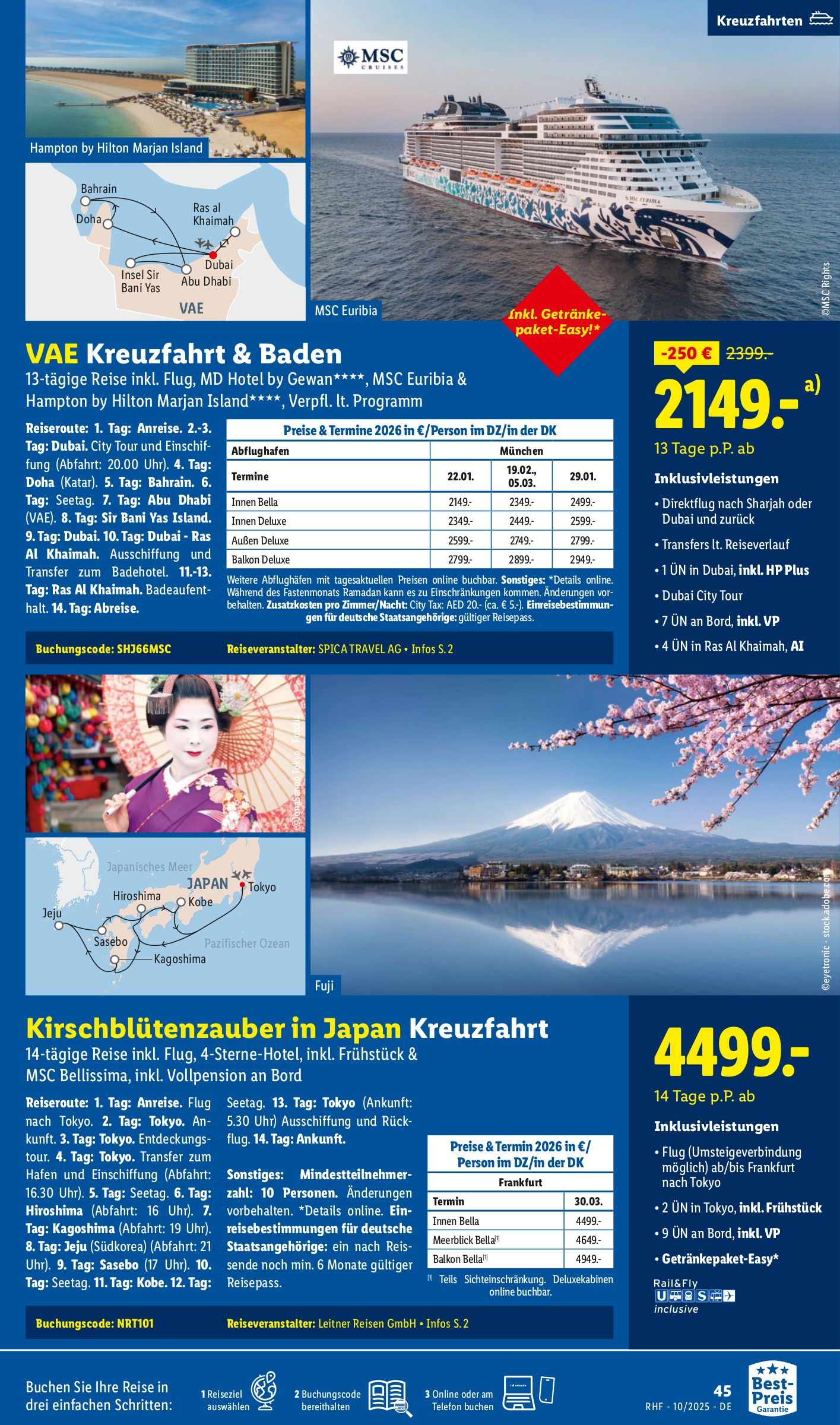 lidl - Lidl-reisen.de-Prospekt gültig vom 27.09. bis 31.10. - page: 45