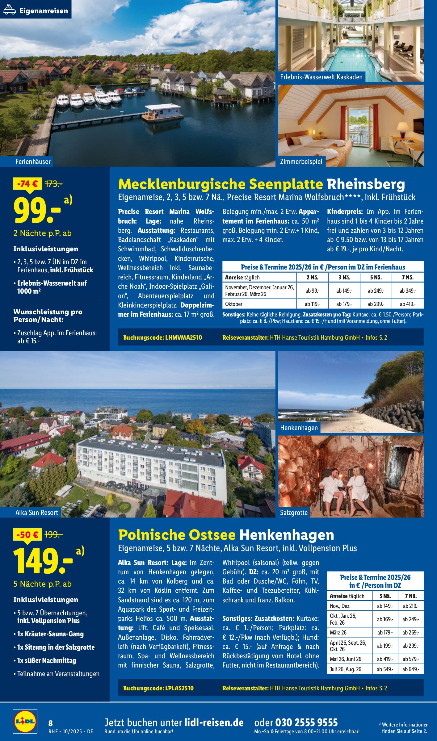 lidl - Lidl-reisen.de-Prospekt gültig vom 27.09. bis 31.10. - page: 8