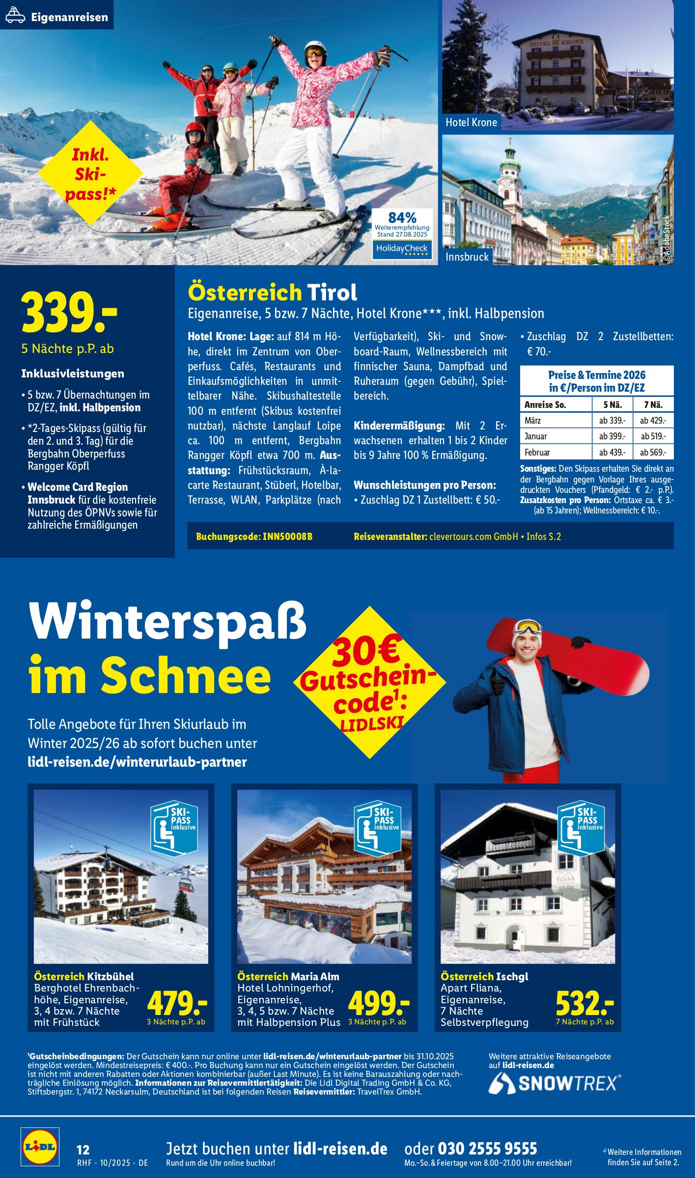 lidl - Lidl-reisen.de-Prospekt gültig vom 27.09. bis 31.10. - page: 12