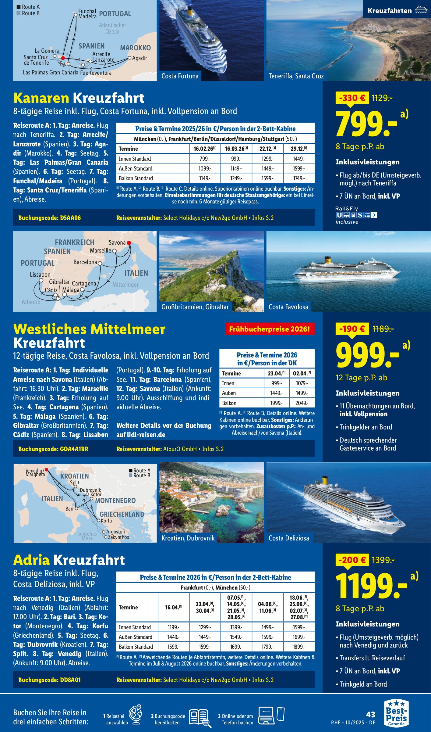 lidl - Lidl-reisen.de-Prospekt gültig vom 27.09. bis 31.10. - page: 43