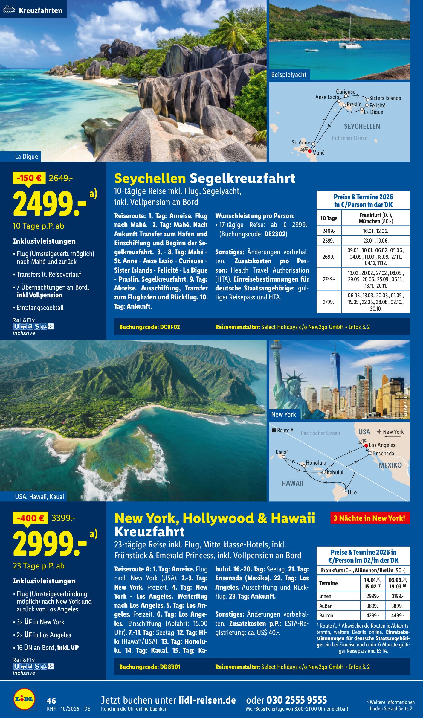 lidl - Lidl-reisen.de-Prospekt gültig vom 27.09. bis 31.10. - page: 46