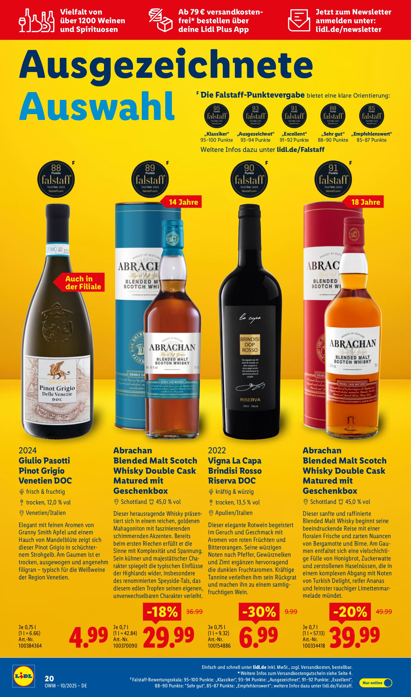 lidl - Lidl - Wein-Prospekt gültig vom 01.10. bis 31.10. - page: 20