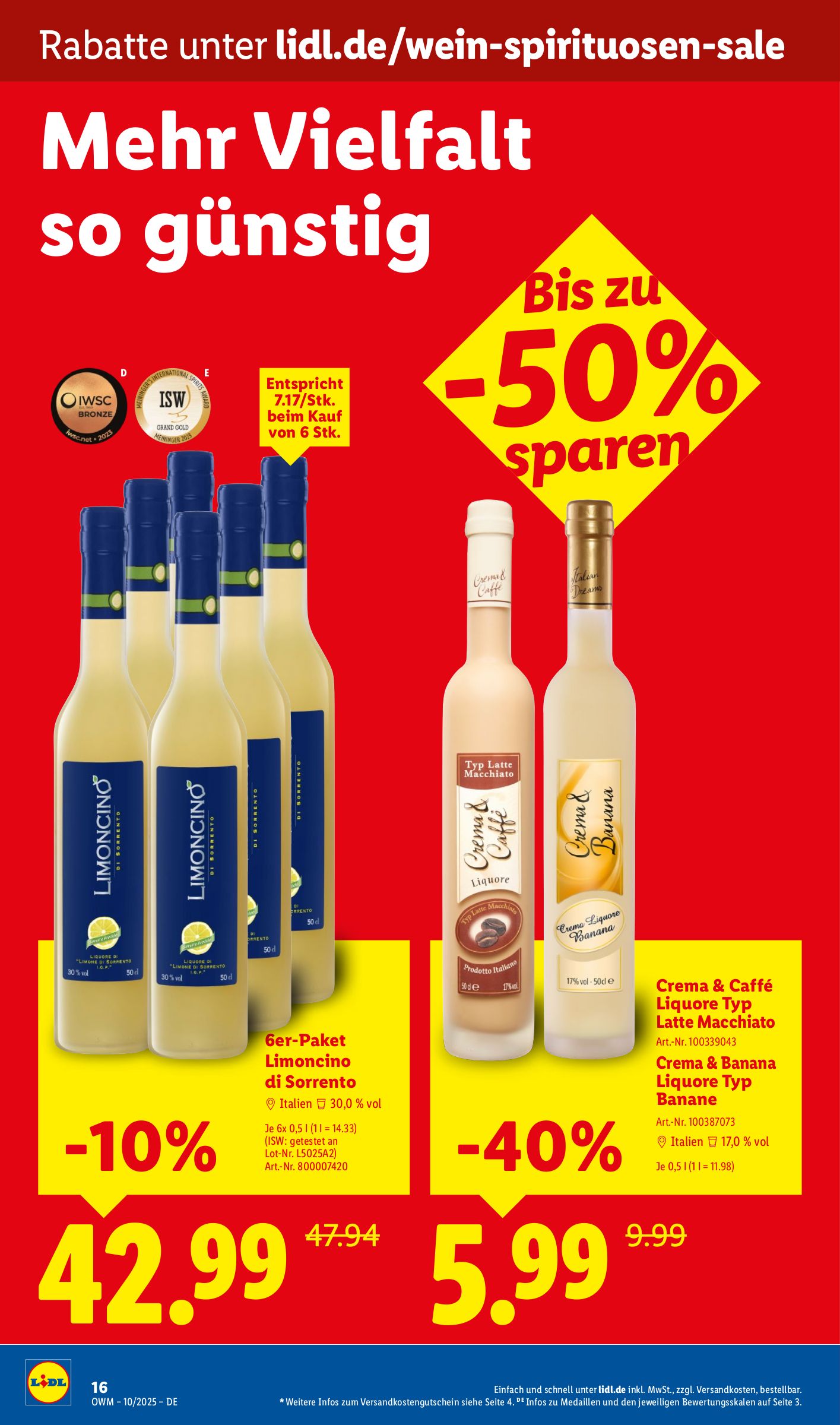 lidl - Lidl - Wein-Prospekt gültig vom 01.10. bis 31.10. - page: 16