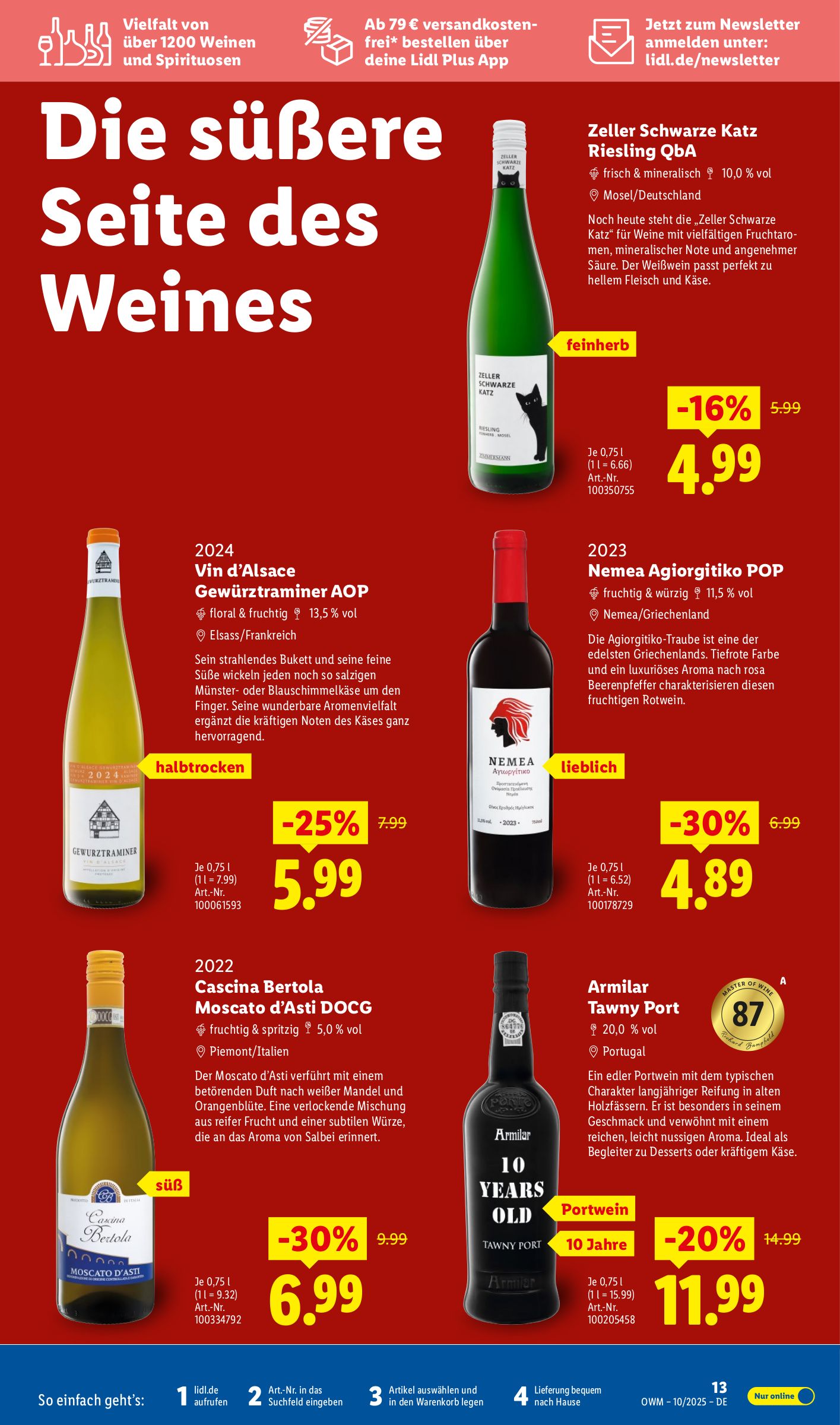lidl - Lidl - Wein-Prospekt gültig vom 01.10. bis 31.10. - page: 13