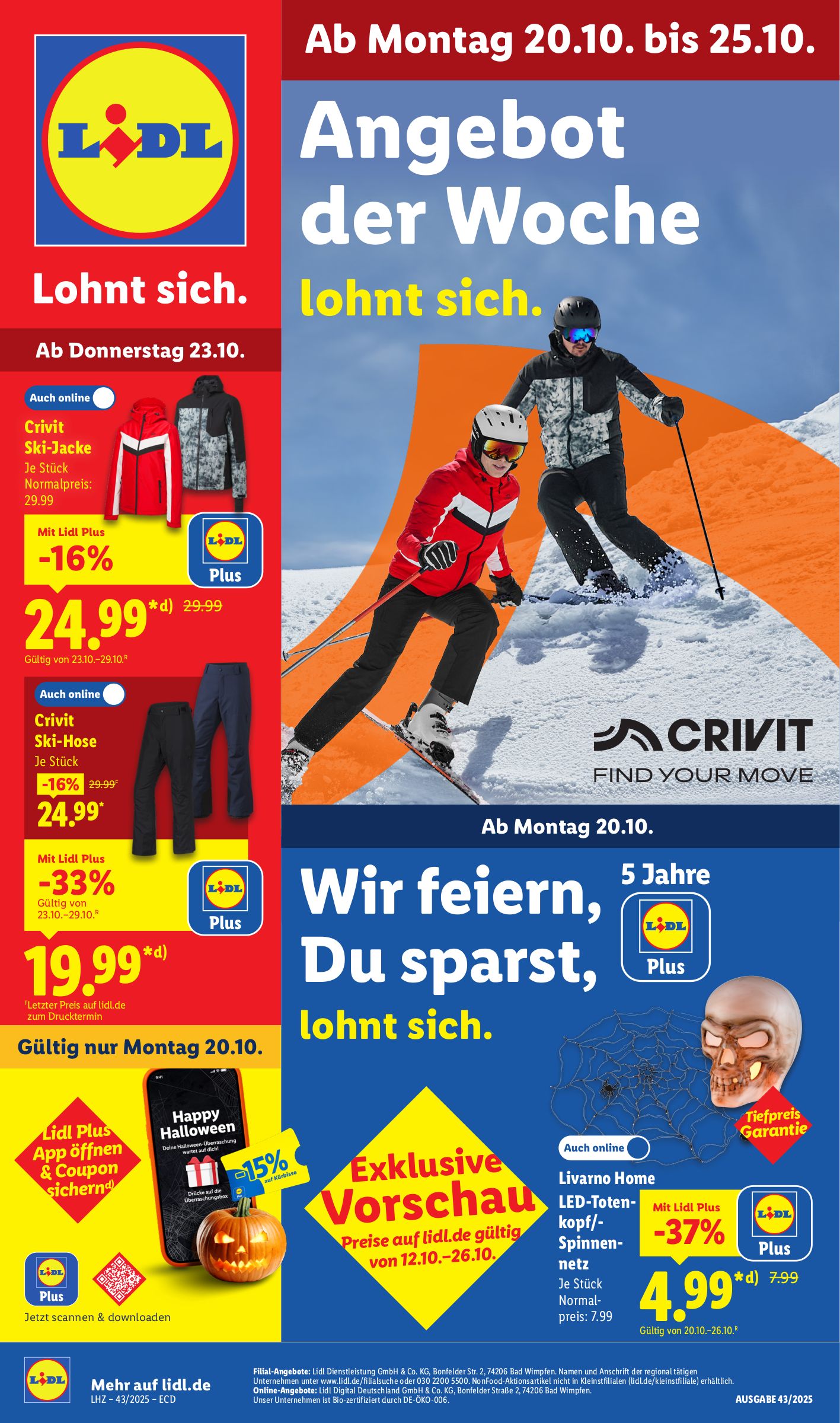 lidl - Lidl-Prospekt gültig vom 20.10. bis 25.10.