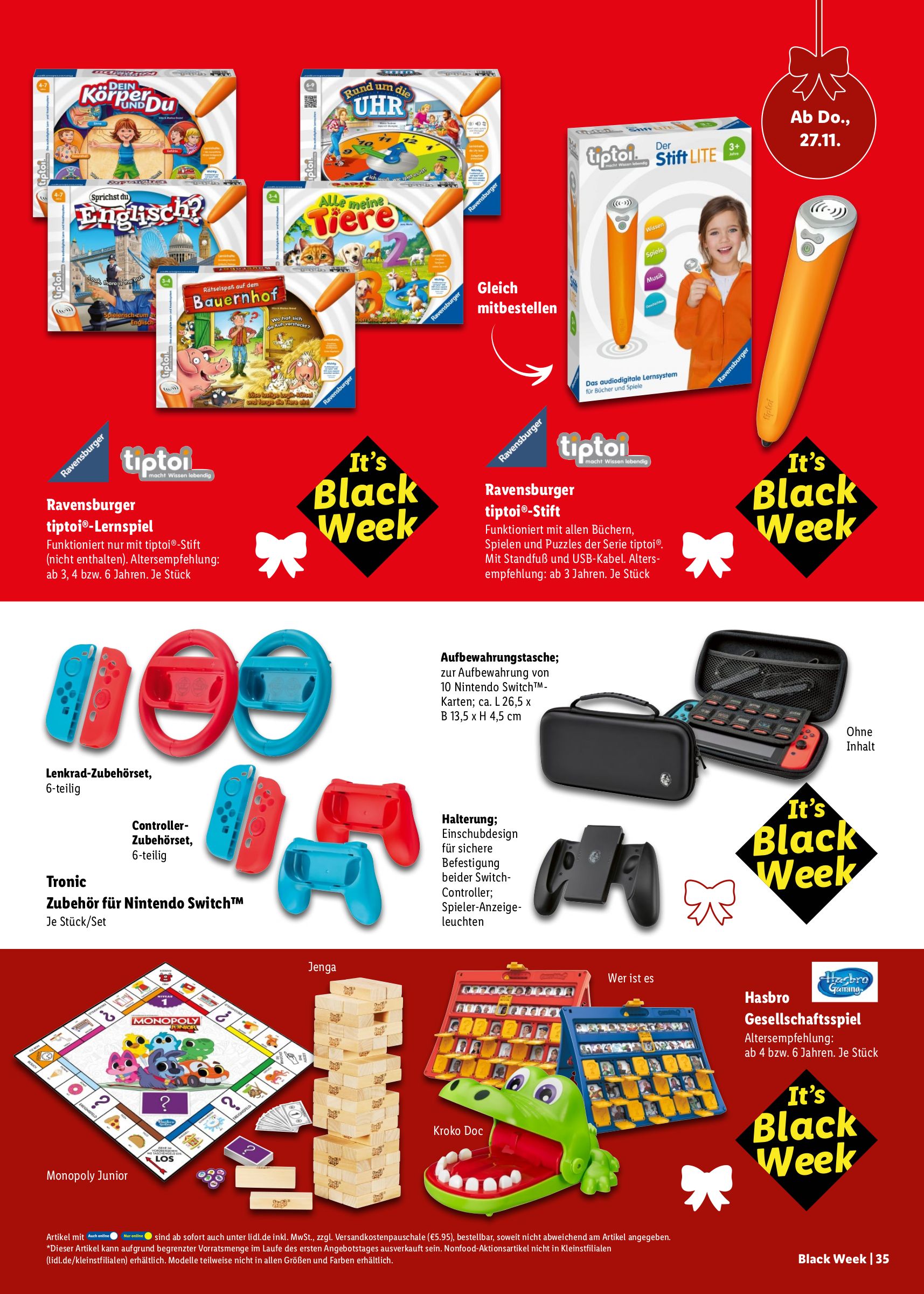 lidl - Lidl - Spielwarenmagazin-Prospekt gültig vom 11.10. bis 27.12. - page: 35 lidl - Lidl - Spielwarenmagazin-Prospekt gültig vom 11.10. bis 27.12. - page: 35