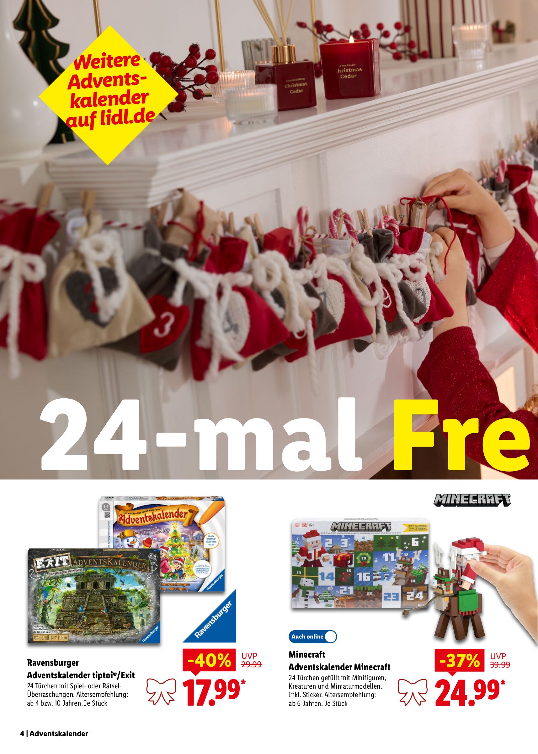 lidl - Lidl - Spielwarenmagazin-Prospekt gültig vom 11.10. bis 27.12. - page: 4 lidl - Lidl - Spielwarenmagazin-Prospekt gültig vom 11.10. bis 27.12. - page: 4