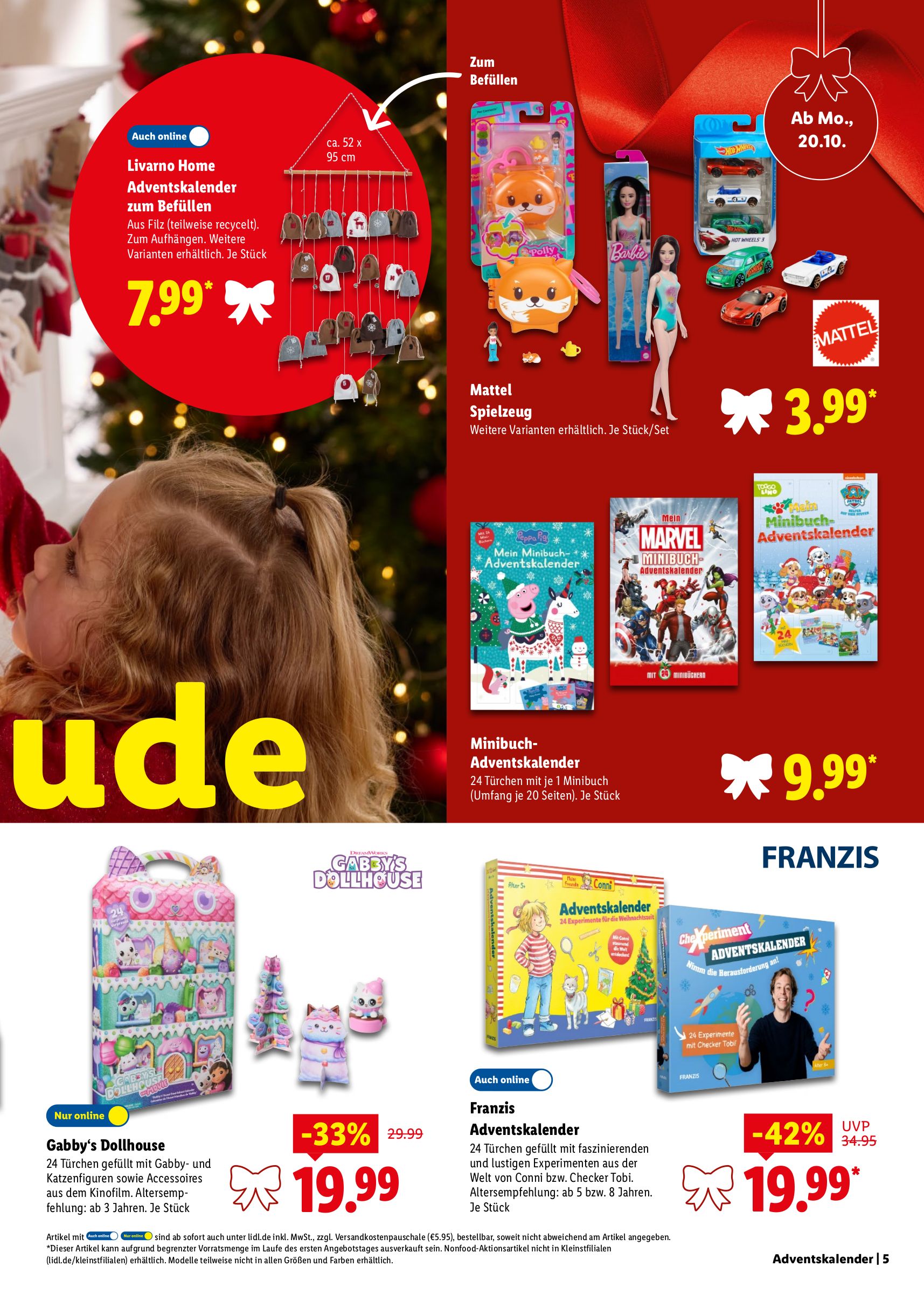 lidl - Lidl - Spielwarenmagazin-Prospekt gültig vom 11.10. bis 27.12. - page: 5 lidl - Lidl - Spielwarenmagazin-Prospekt gültig vom 11.10. bis 27.12. - page: 5