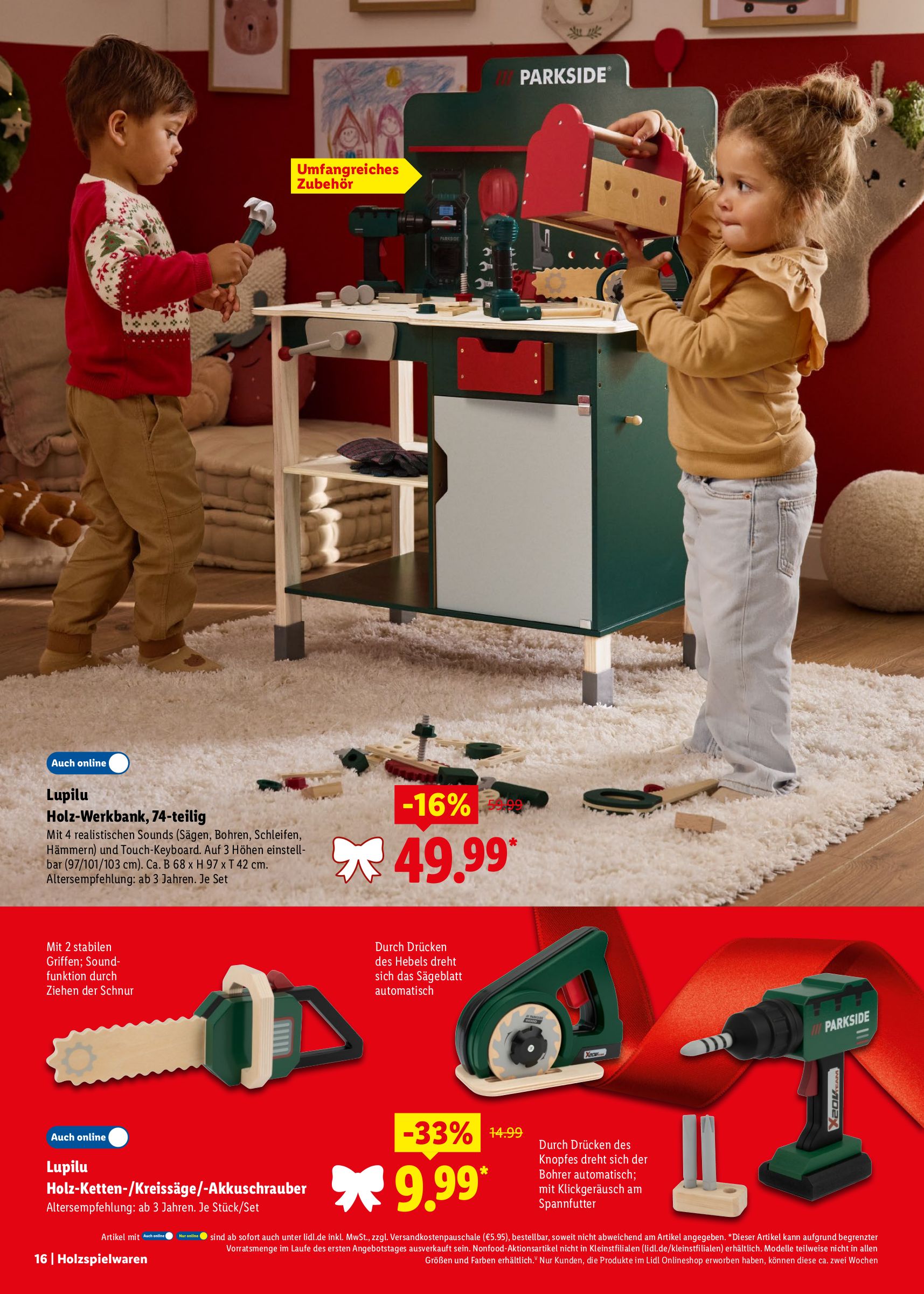lidl - Lidl - Spielwarenmagazin-Prospekt gültig vom 11.10. bis 27.12. - page: 16 lidl - Lidl - Spielwarenmagazin-Prospekt gültig vom 11.10. bis 27.12. - page: 16