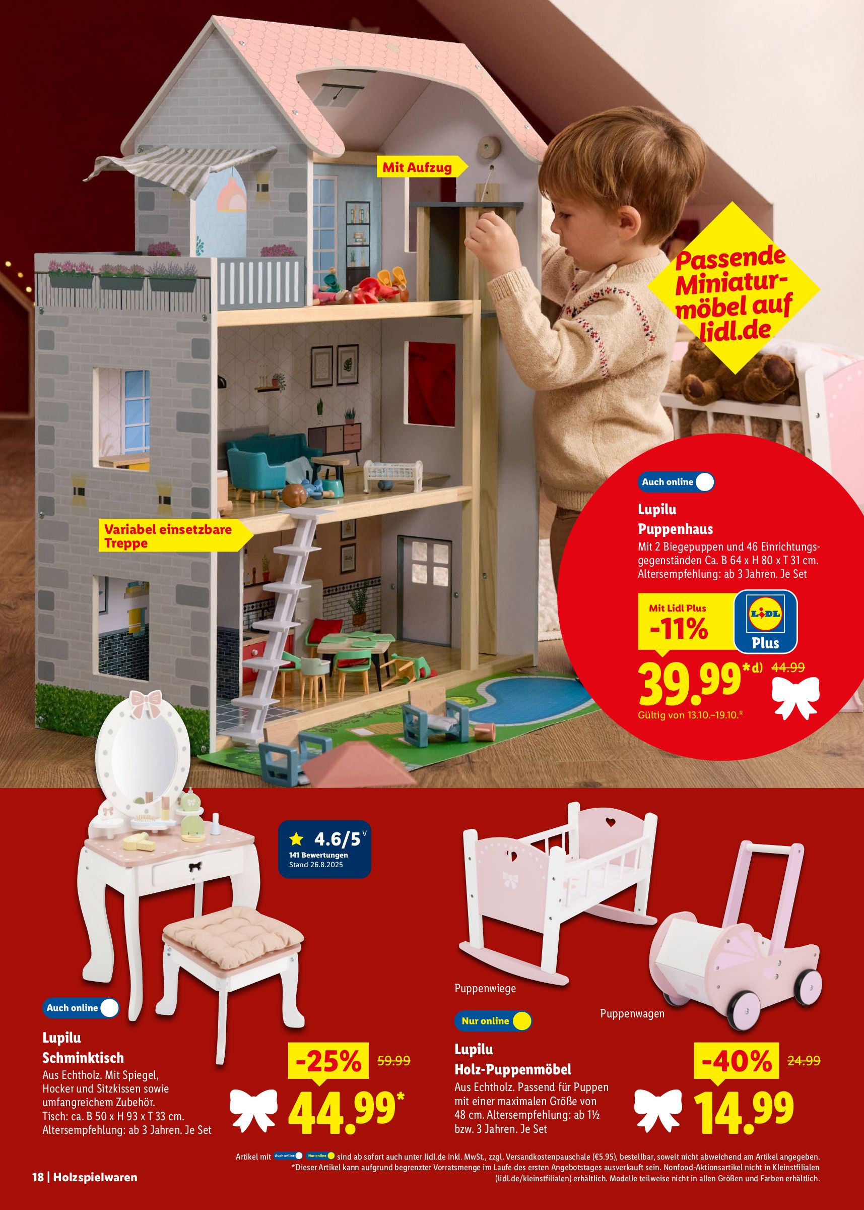 lidl - Lidl - Spielwarenmagazin-Prospekt gültig vom 11.10. bis 27.12. - page: 18 lidl - Lidl - Spielwarenmagazin-Prospekt gültig vom 11.10. bis 27.12. - page: 18