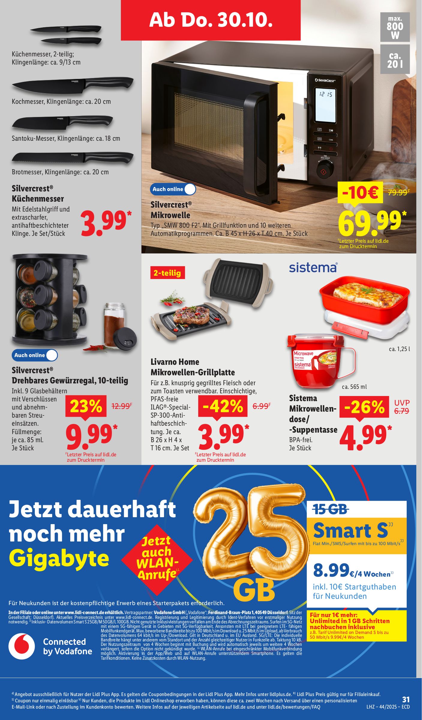lidl - Lidl - Angebot der Woche-Prospekt gültig vom 27.10. bis 01.11. - page: 25