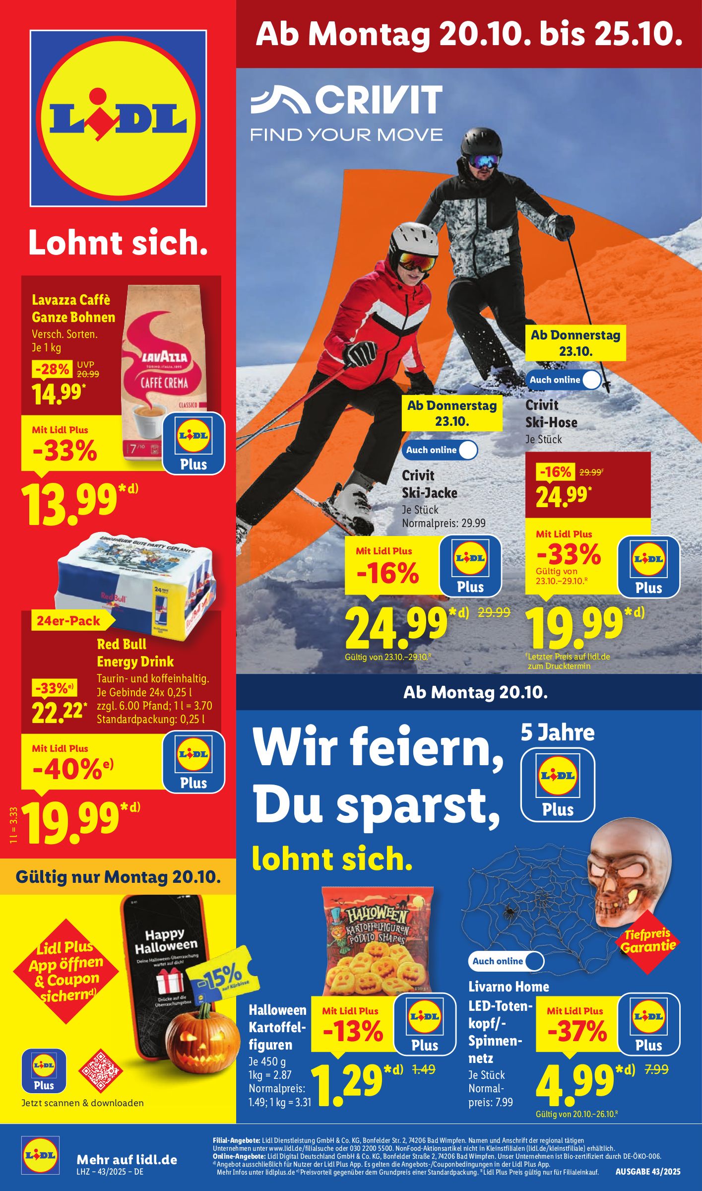 lidl - Lidl - Nonfood-Prospekt gültig vom 20.10. bis 25.10.