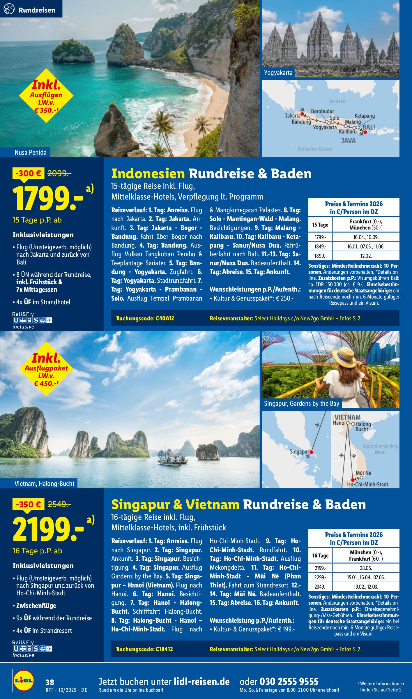 lidl - Lidl-reisen.de-Prospekt gültig vom 13.10. bis 15.11. - page: 38 lidl - Lidl-reisen.de-Prospekt gültig vom 13.10. bis 15.11. - page: 38