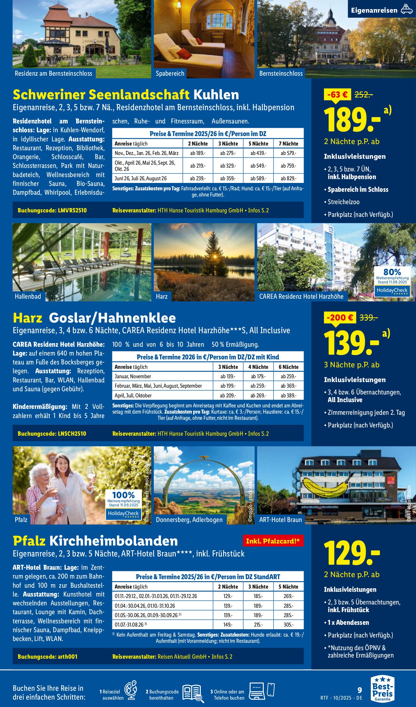 lidl - Lidl-reisen.de-Prospekt gültig vom 13.10. bis 15.11. - page: 9 lidl - Lidl-reisen.de-Prospekt gültig vom 13.10. bis 15.11. - page: 9