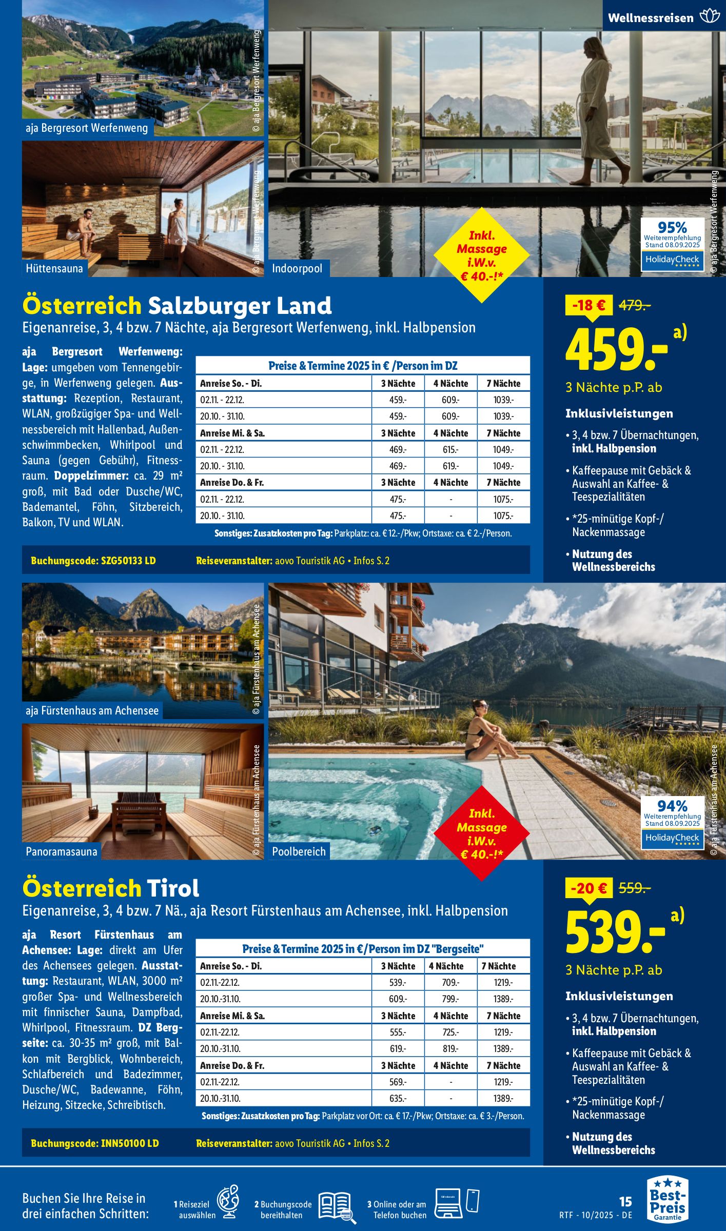 lidl - Lidl-reisen.de-Prospekt gültig vom 13.10. bis 15.11. - page: 15 lidl - Lidl-reisen.de-Prospekt gültig vom 13.10. bis 15.11. - page: 15