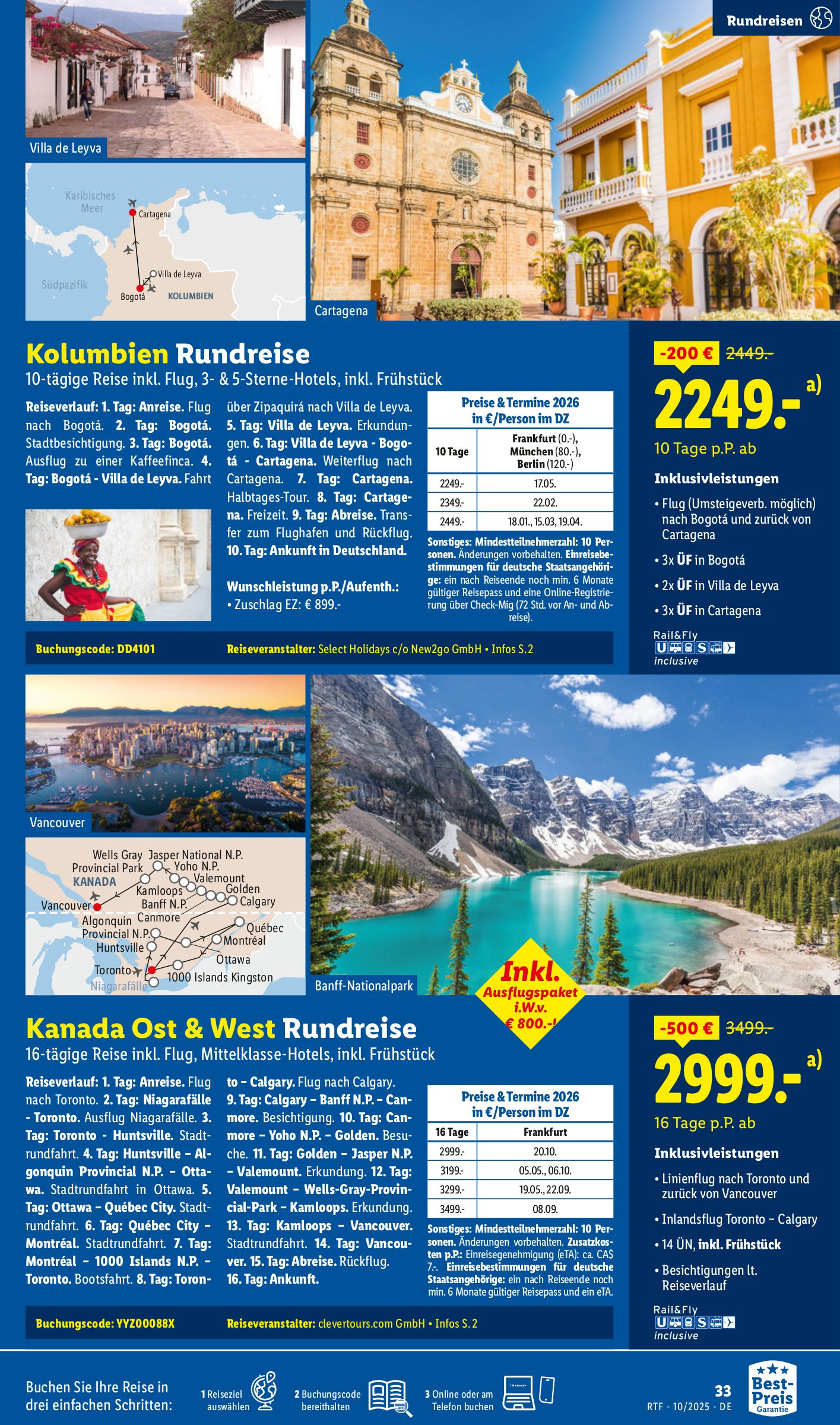 lidl - Lidl-reisen.de-Prospekt gültig vom 13.10. bis 15.11. - page: 33 lidl - Lidl-reisen.de-Prospekt gültig vom 13.10. bis 15.11. - page: 33