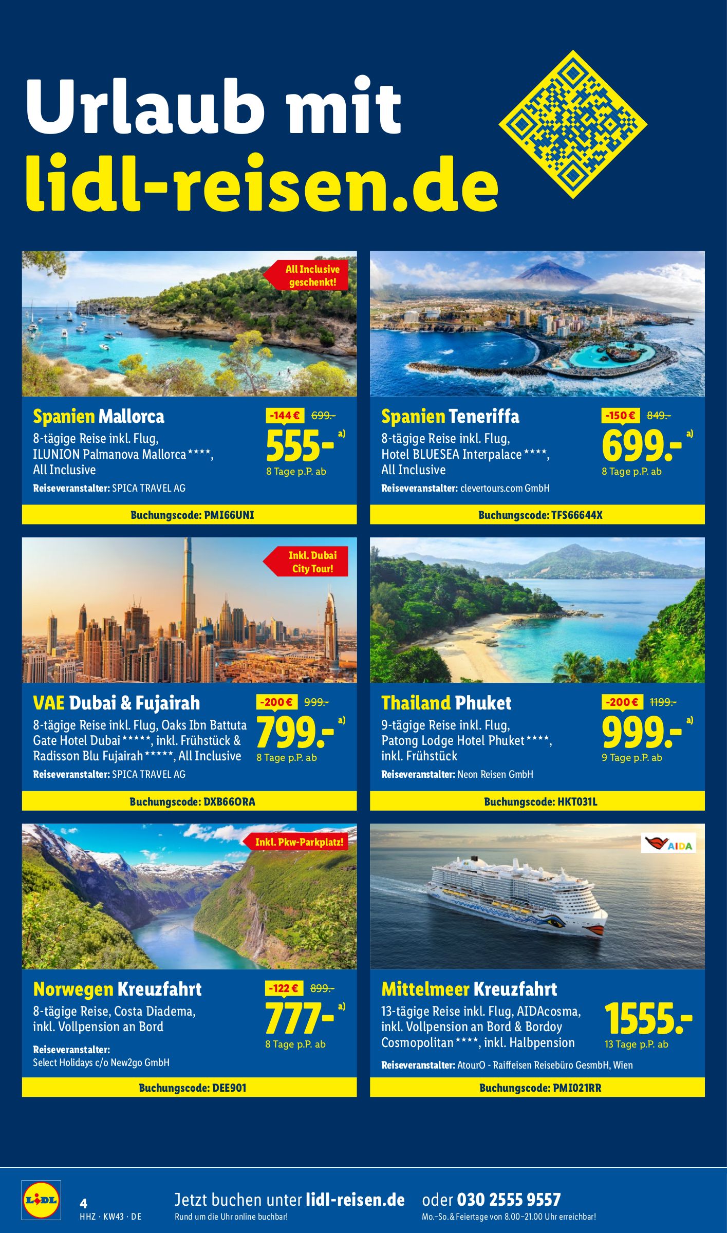 lidl - Lidl-reisen.de-Prospekt gültig vom 18.10. bis 15.11. - page: 4