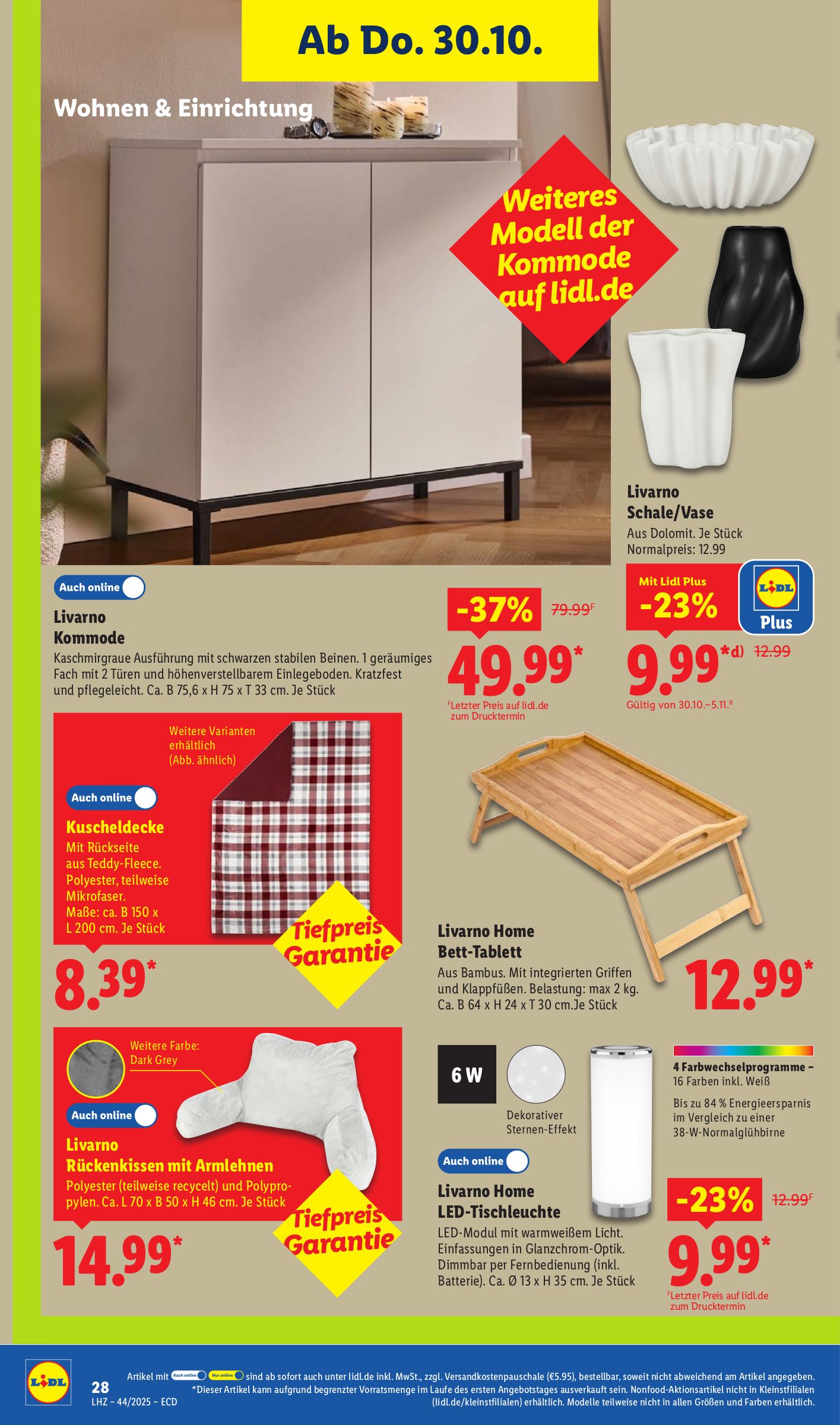lidl - Lidl-Prospekt gültig vom 27.10. bis 01.11. - page: 48 lidl - Lidl-Prospekt gültig vom 27.10. bis 01.11. - page: 48